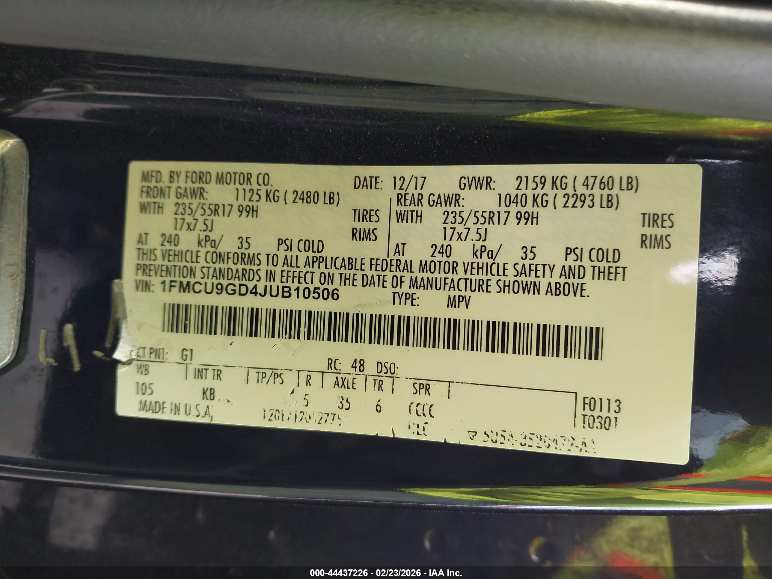 FORD ESCAPE image 9