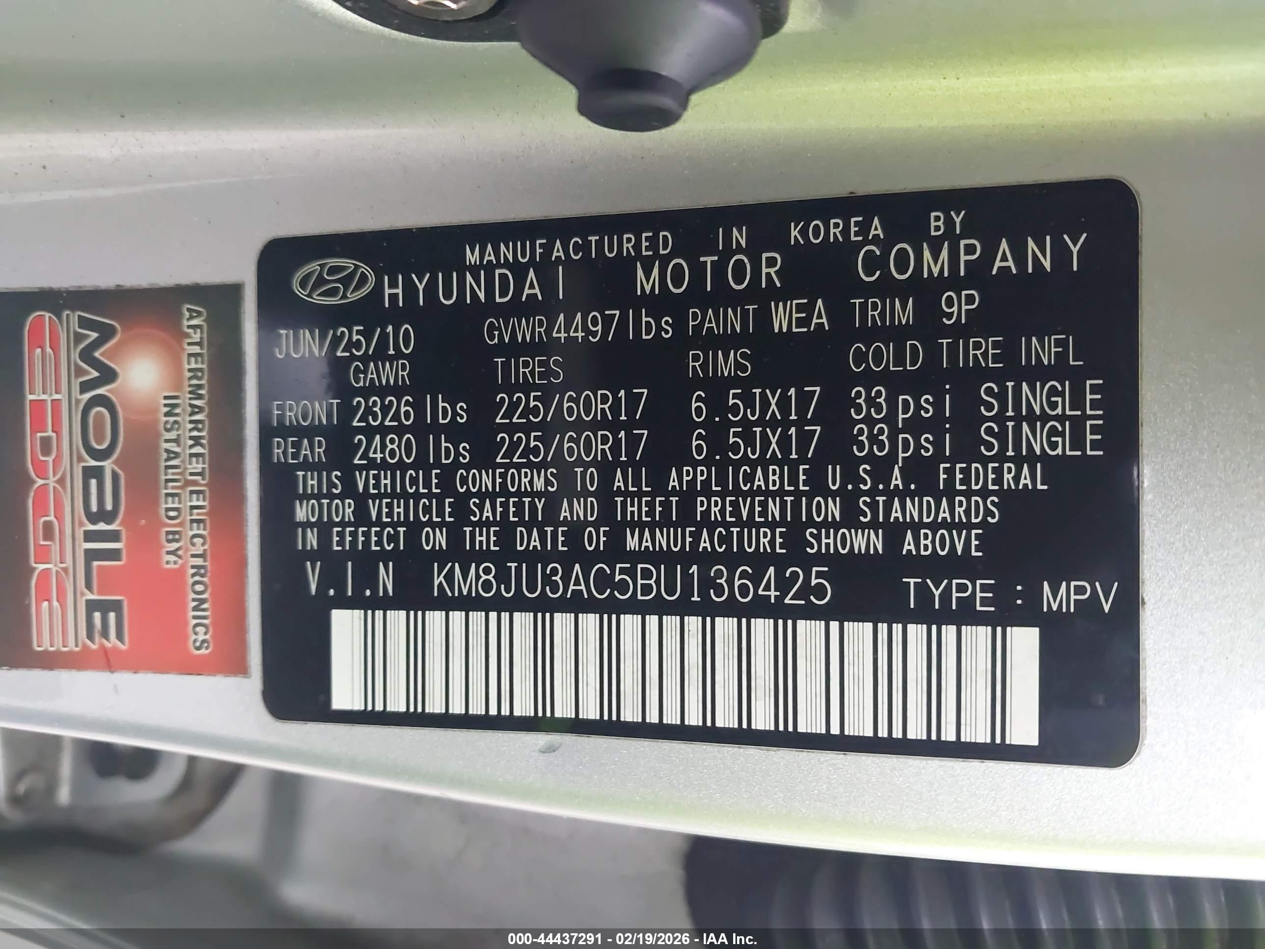 HYUNDAI TUCSON image 9