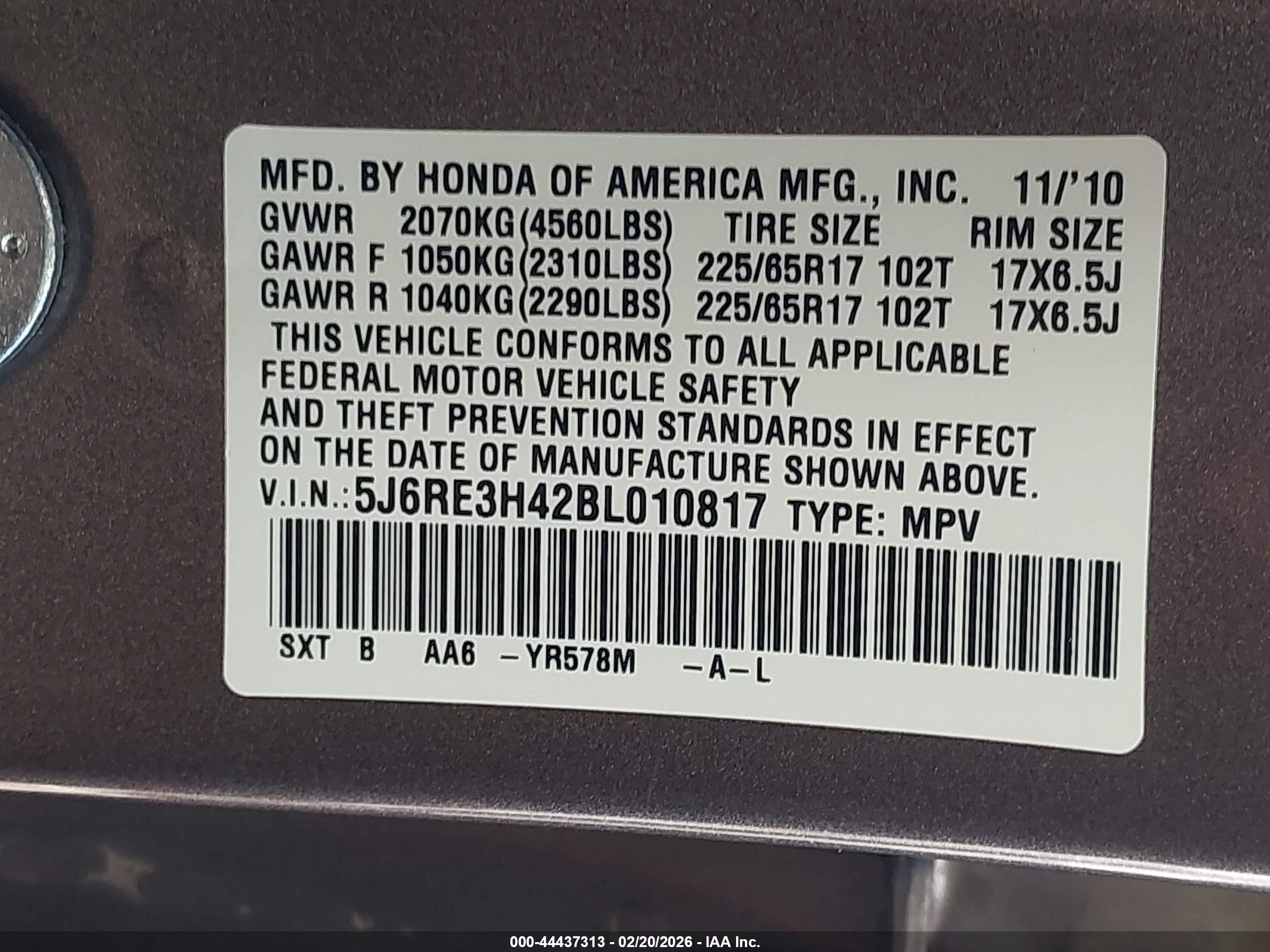HONDA CR-V image 9