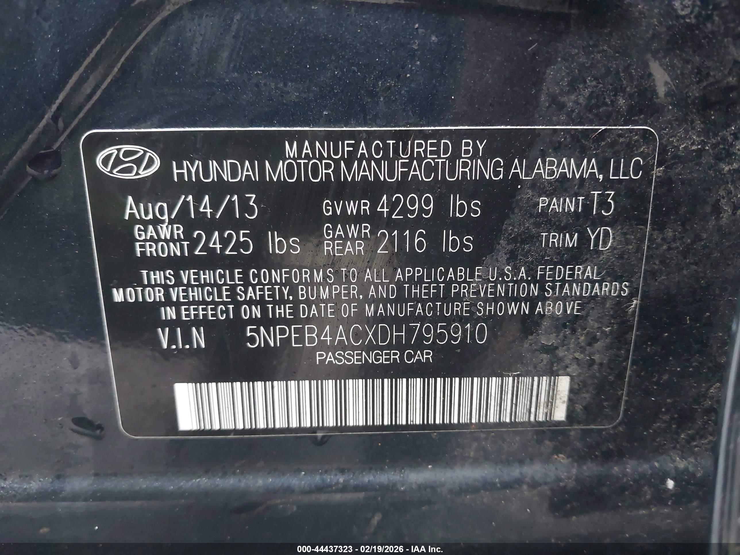 HYUNDAI SONATA image 9