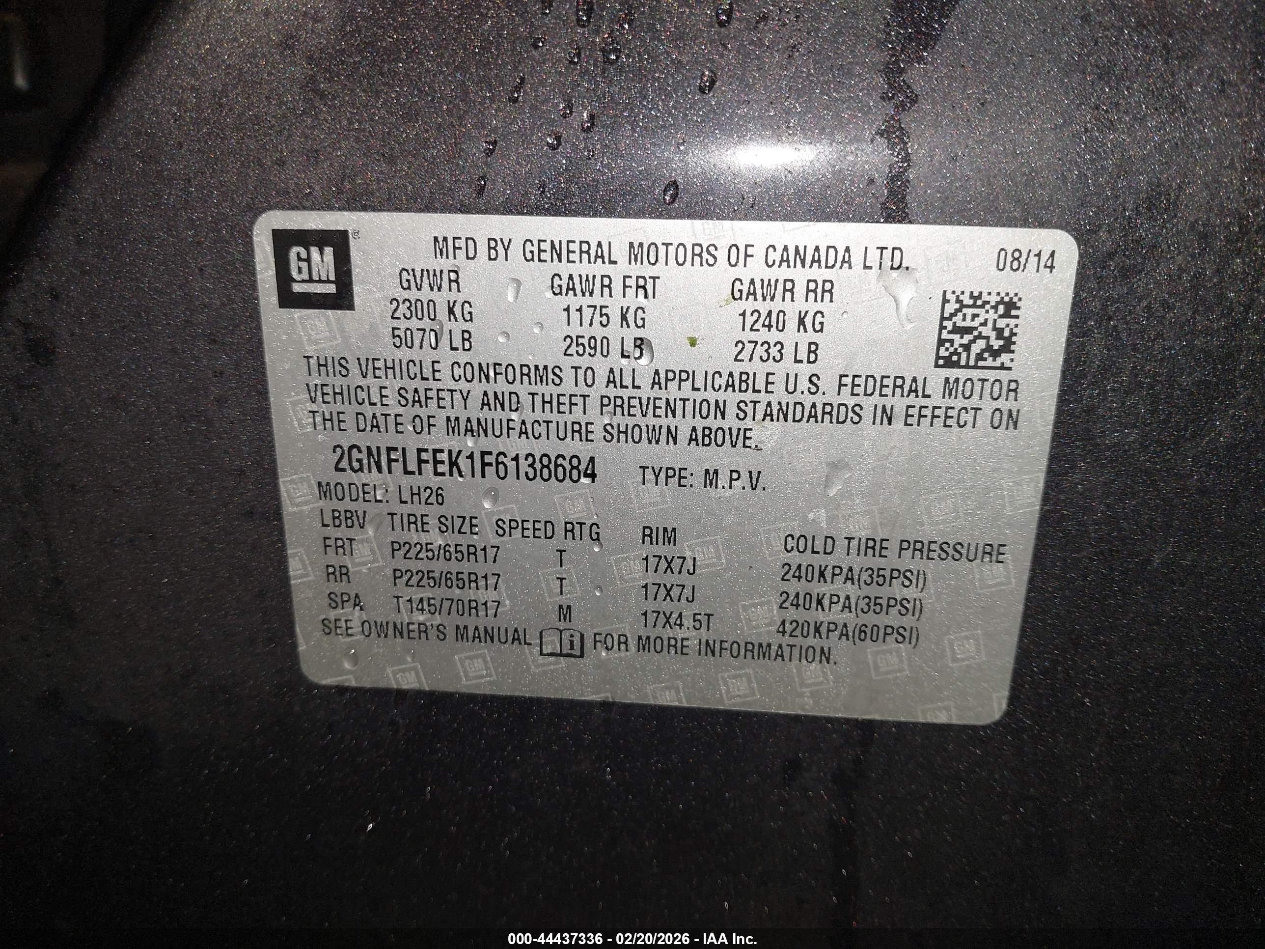 CHEVROLET EQUINOX image 9