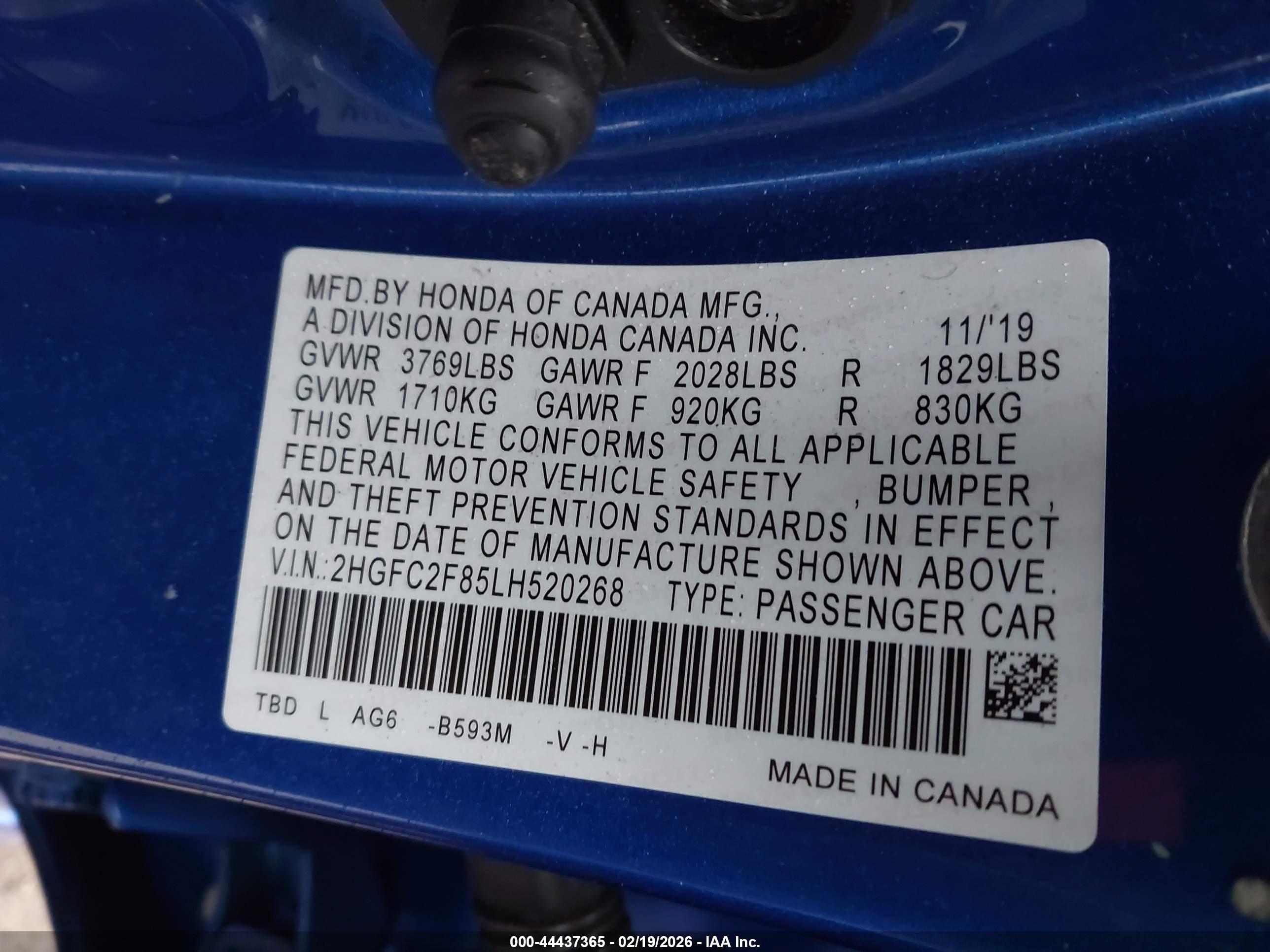 HONDA CIVIC image 9