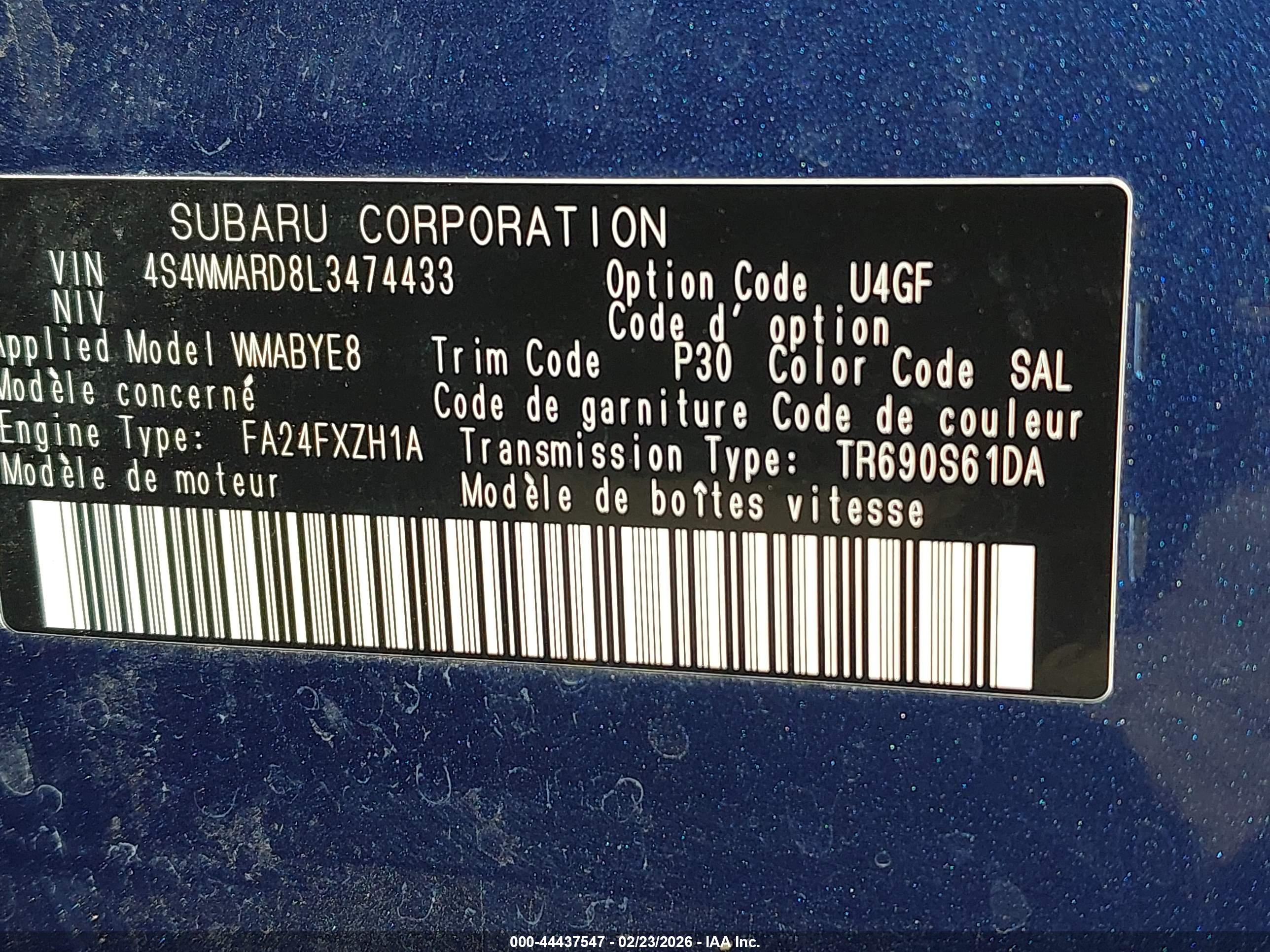 SUBARU ASCENT image 9