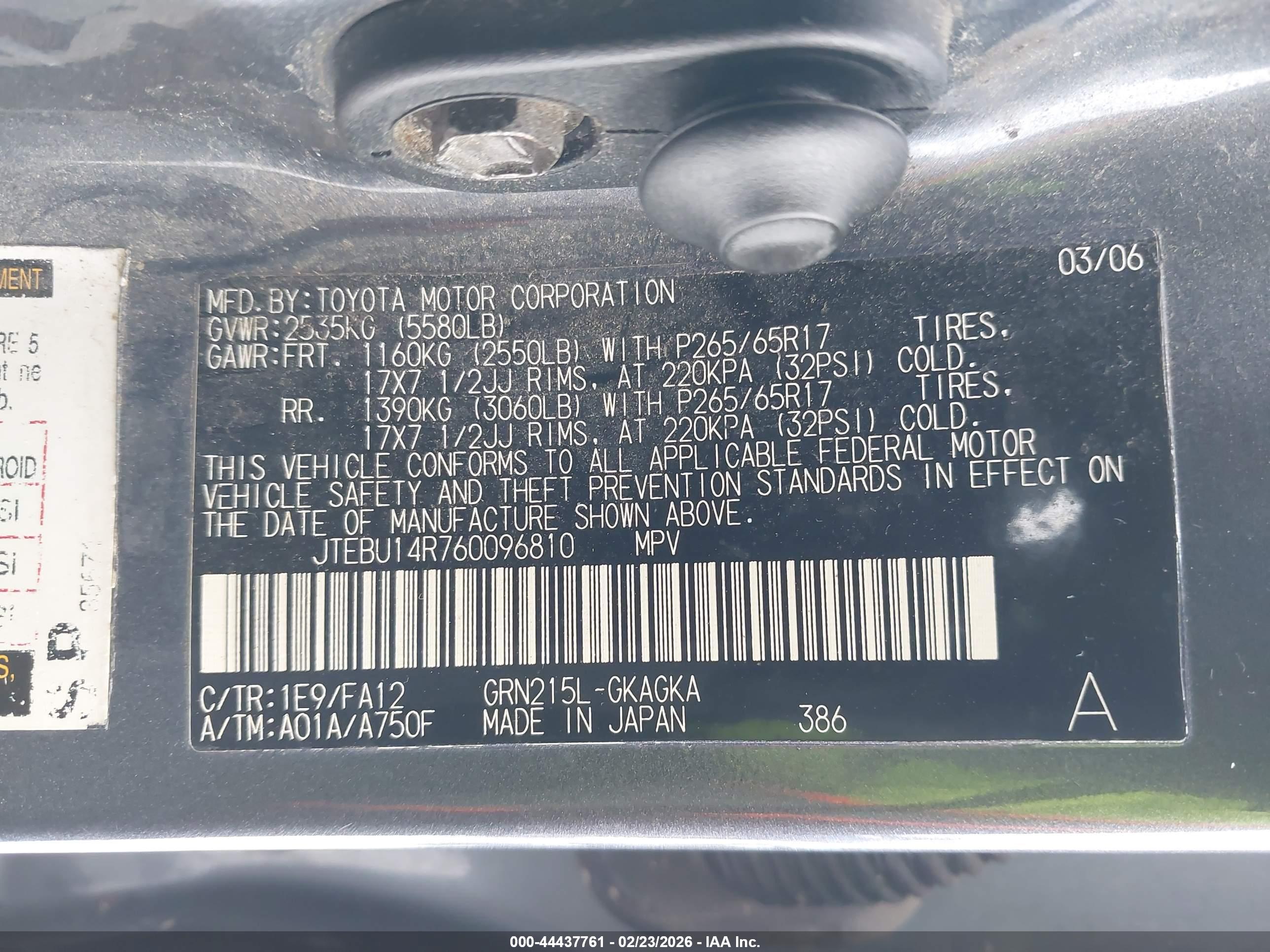 TOYOTA 4RUNNER image 9