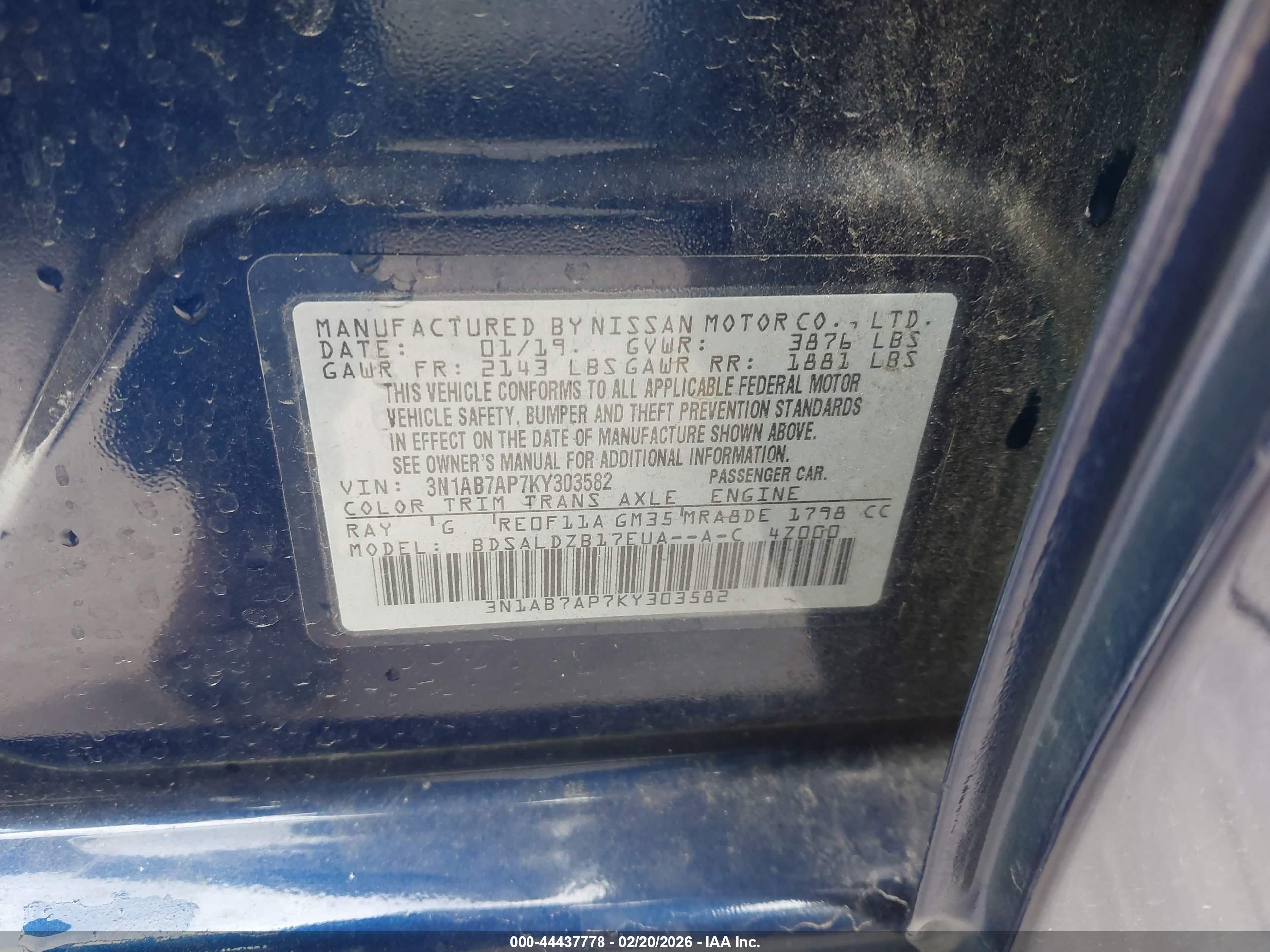 NISSAN SENTRA image 9