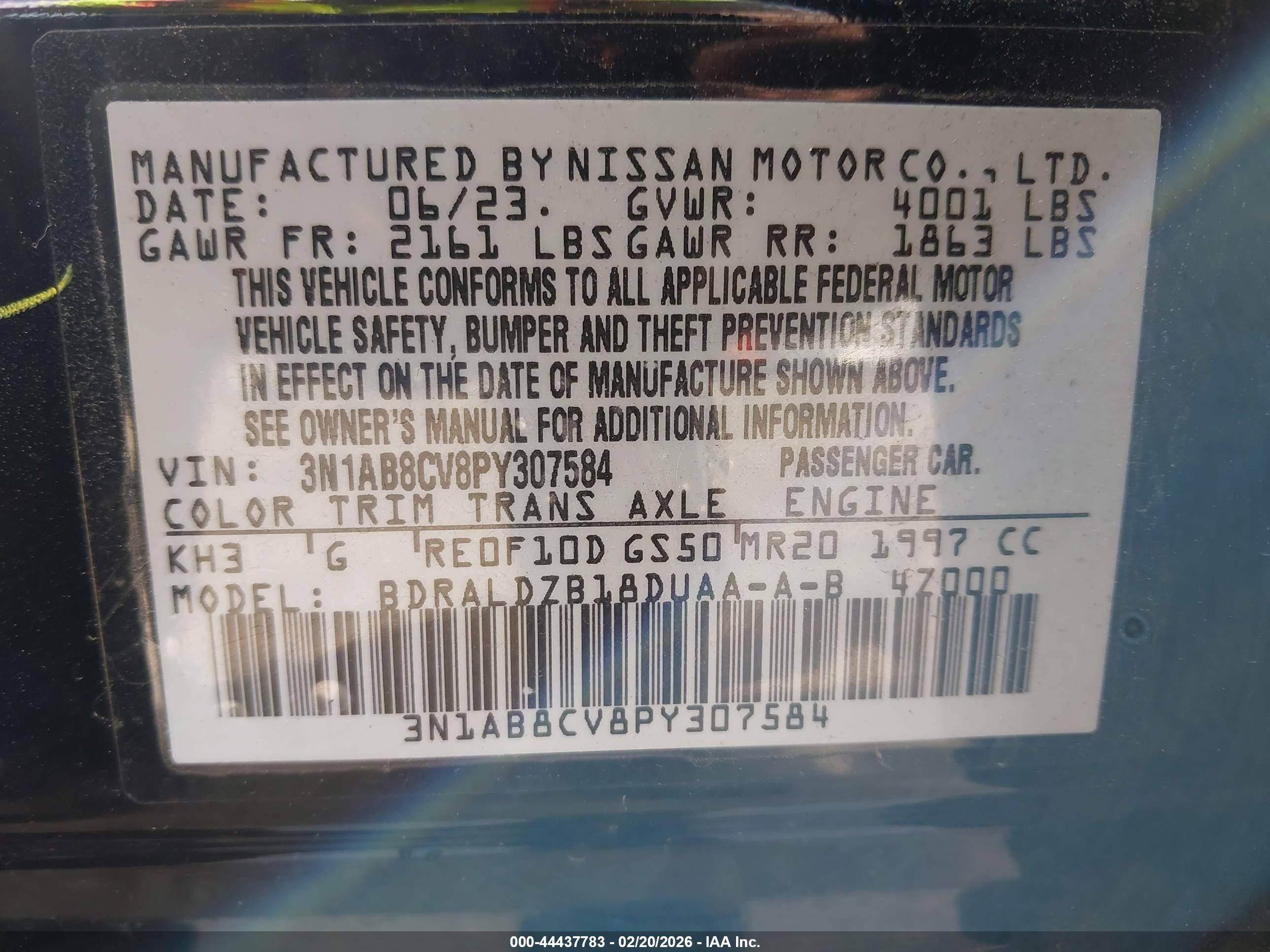 NISSAN SENTRA image 9