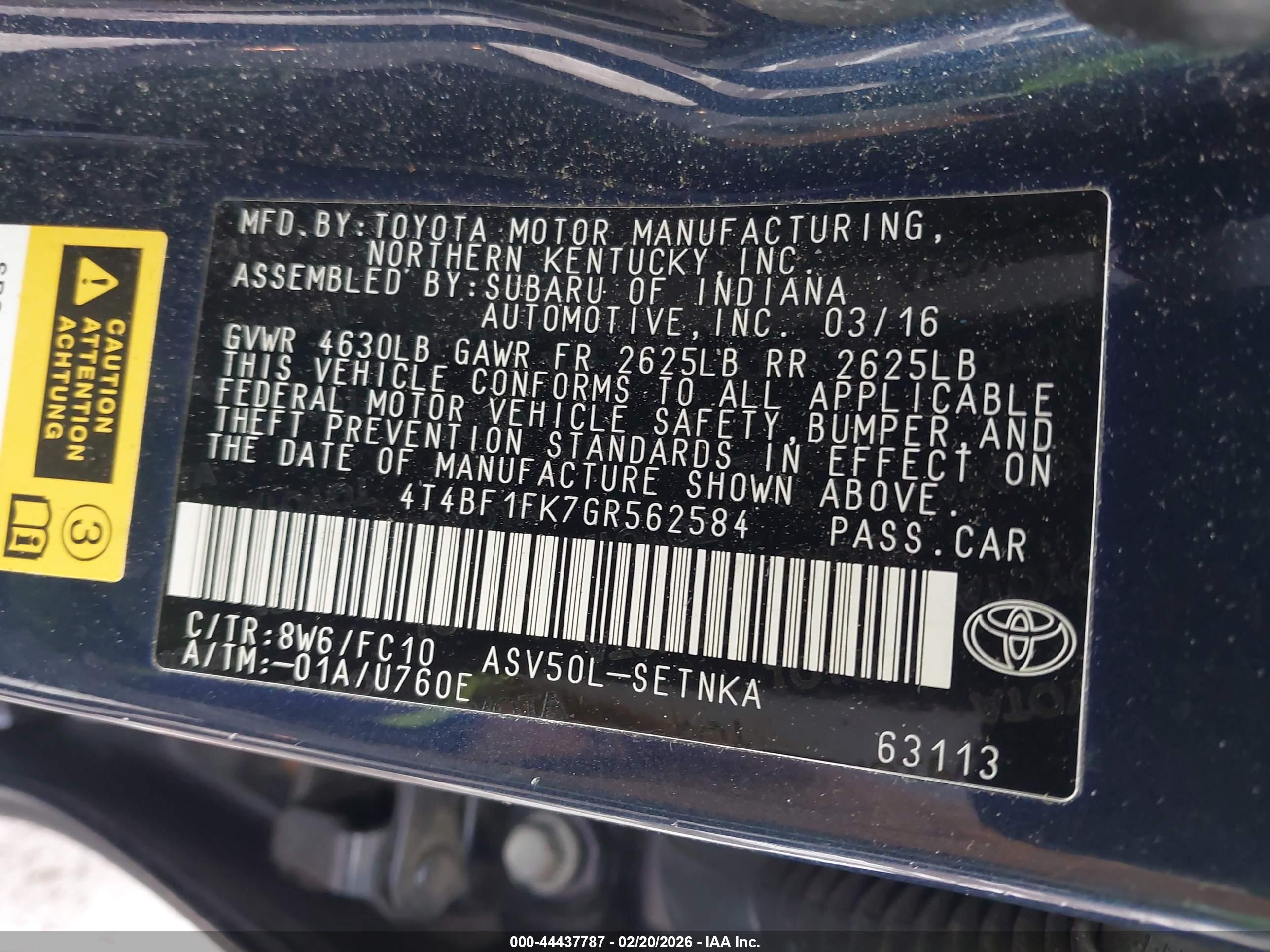TOYOTA CAMRY image 9