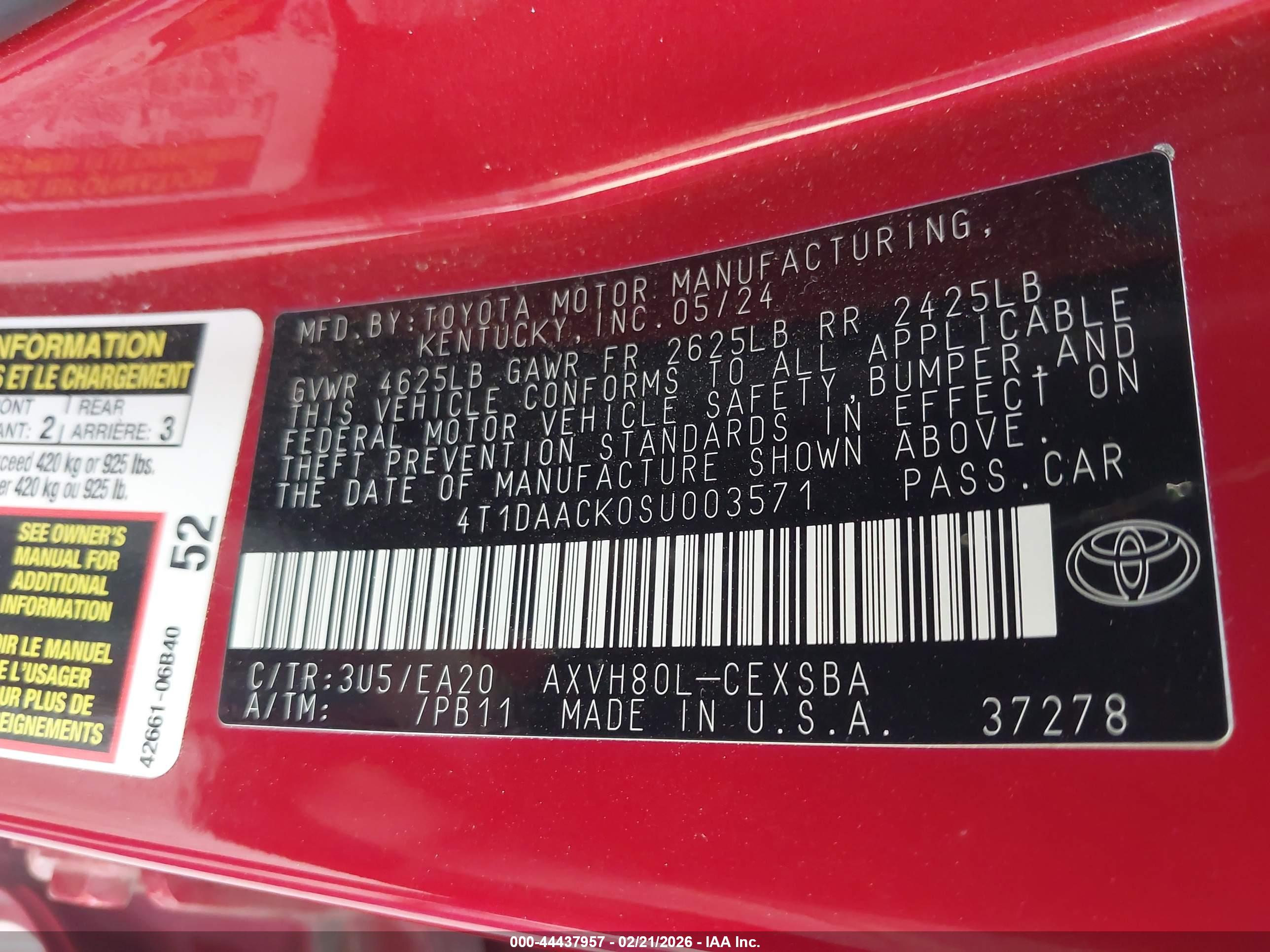 TOYOTA CAMRY image 9