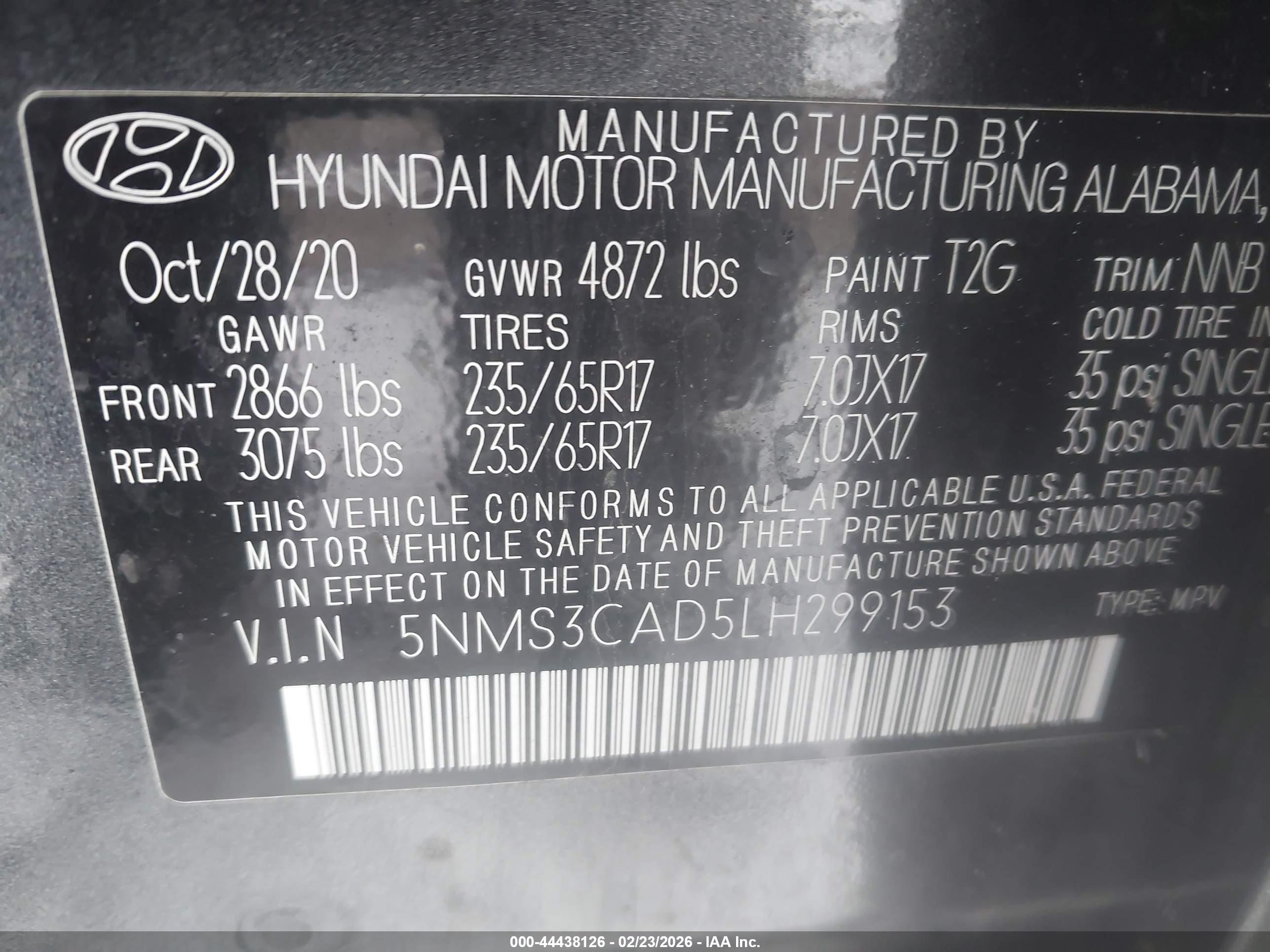 HYUNDAI SANTA image 9