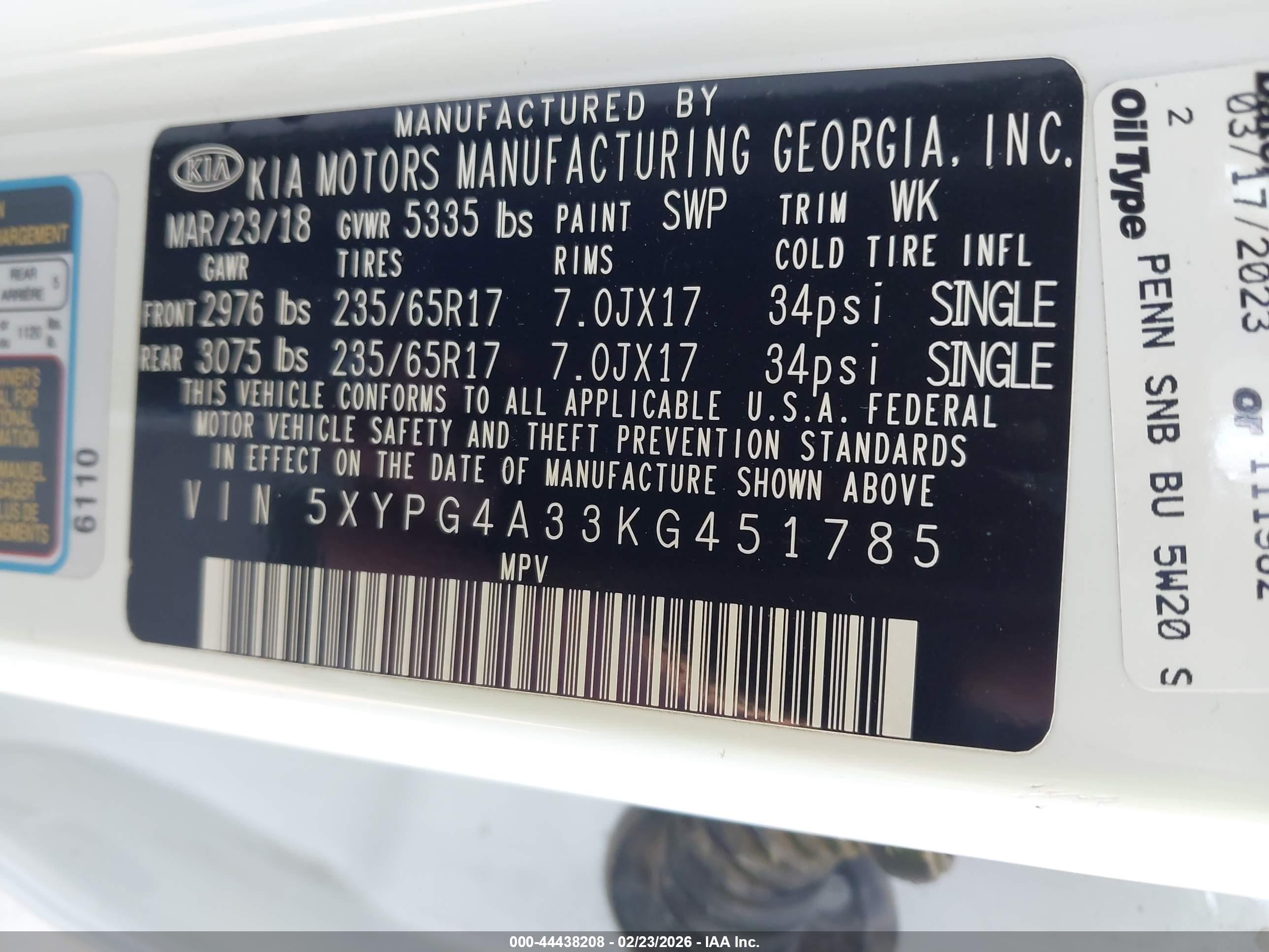 KIA SORENTO image 9