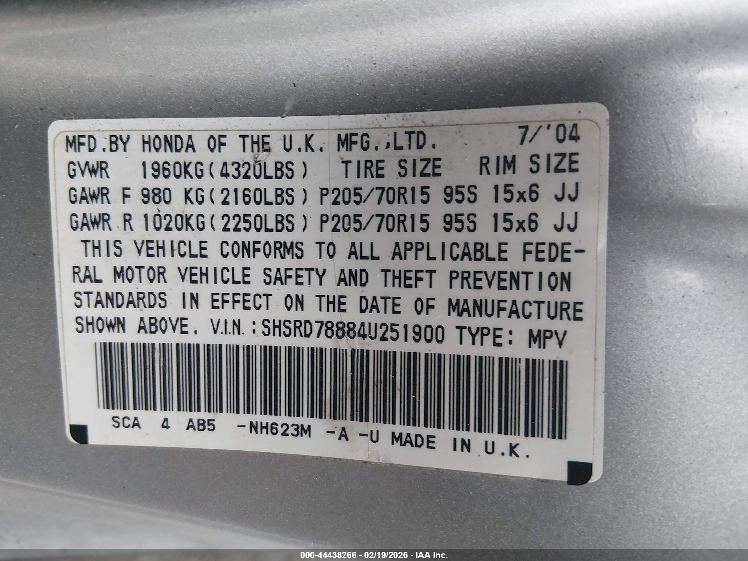HONDA CR-V image 9