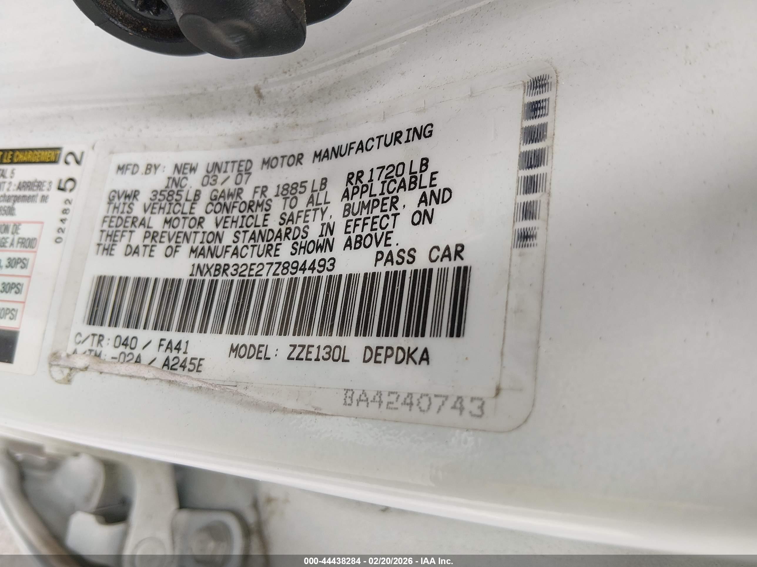 TOYOTA COROLLA image 9