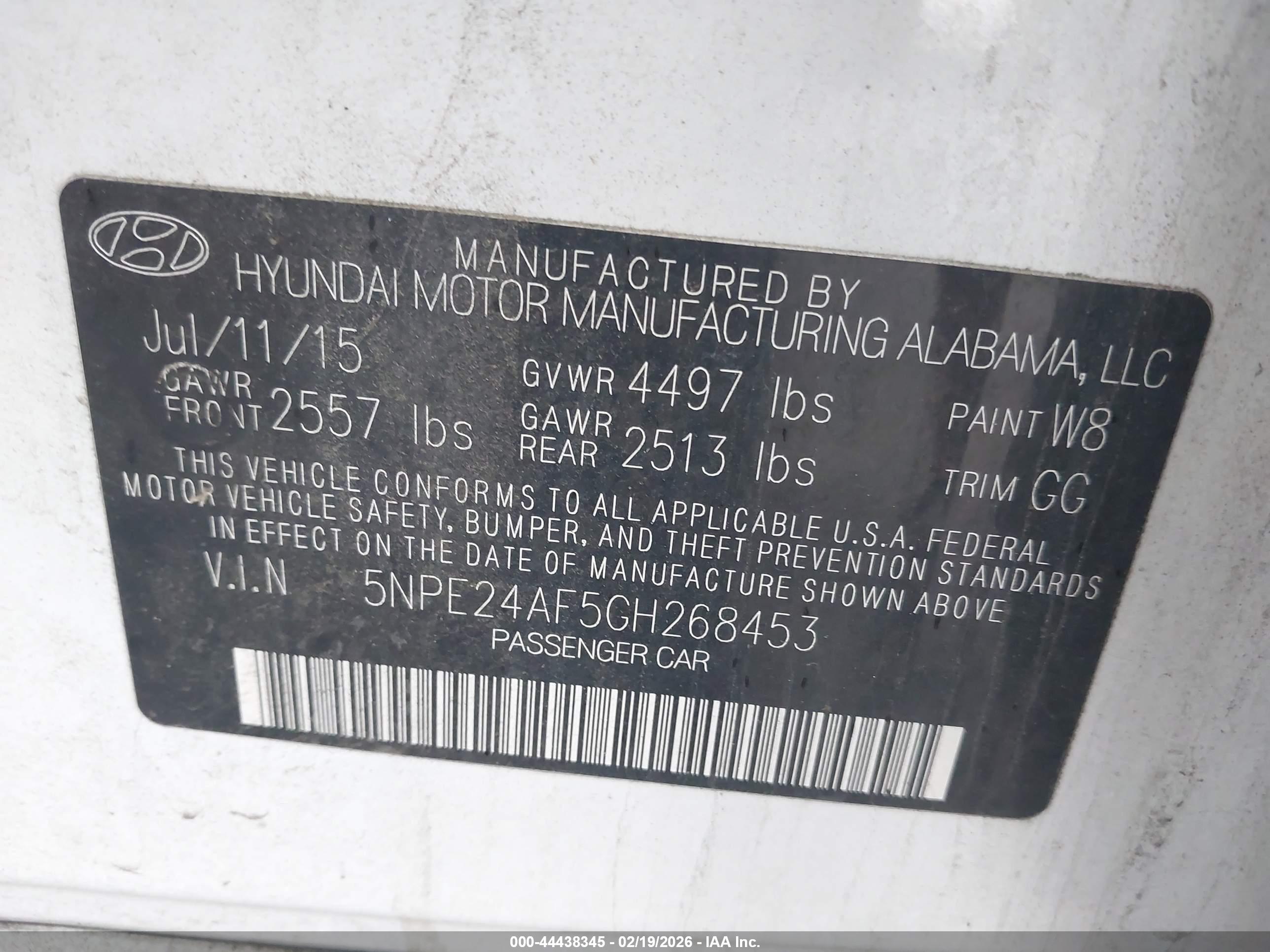 HYUNDAI SONATA image 9