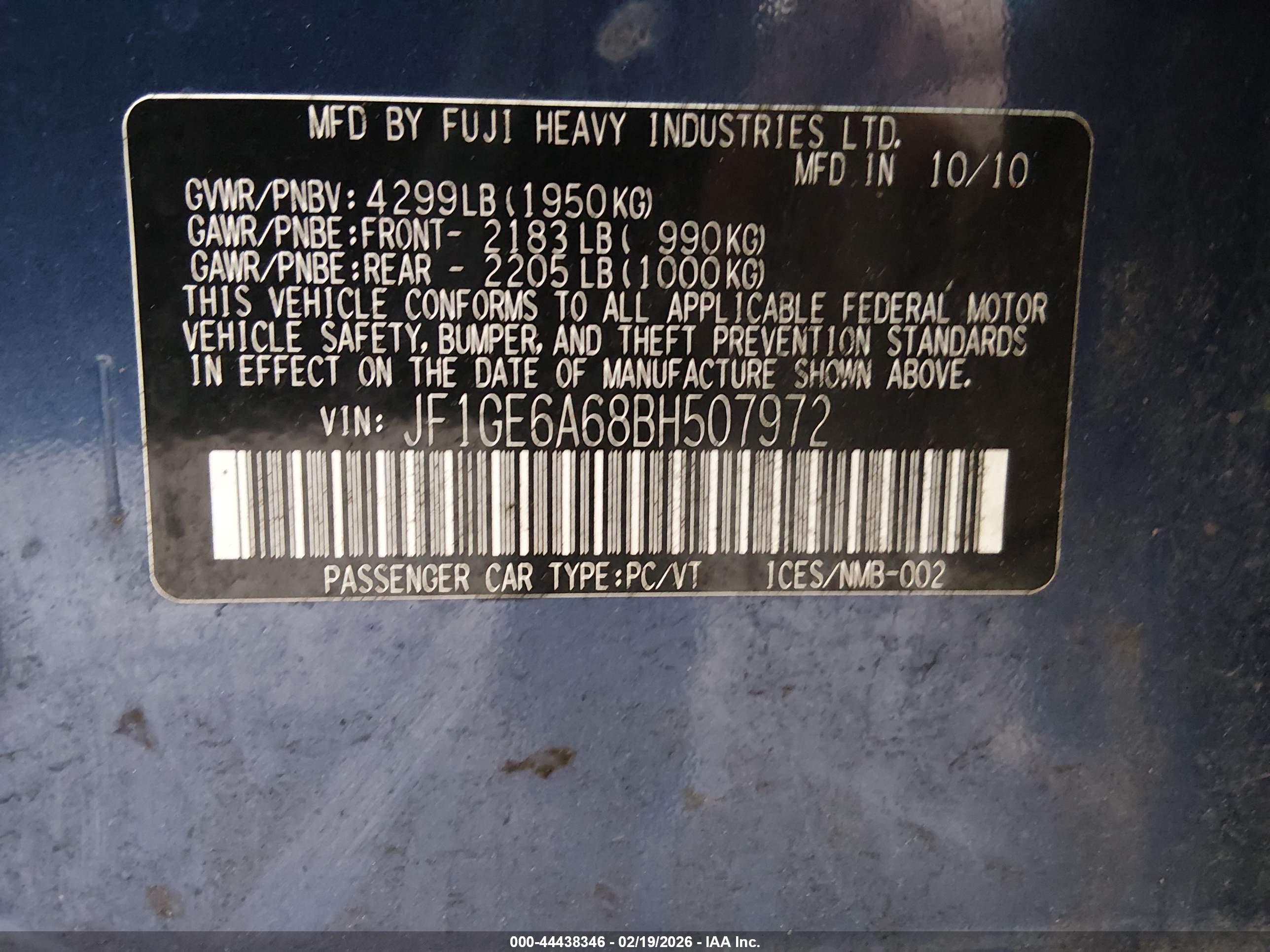 SUBARU IMPREZA image 9