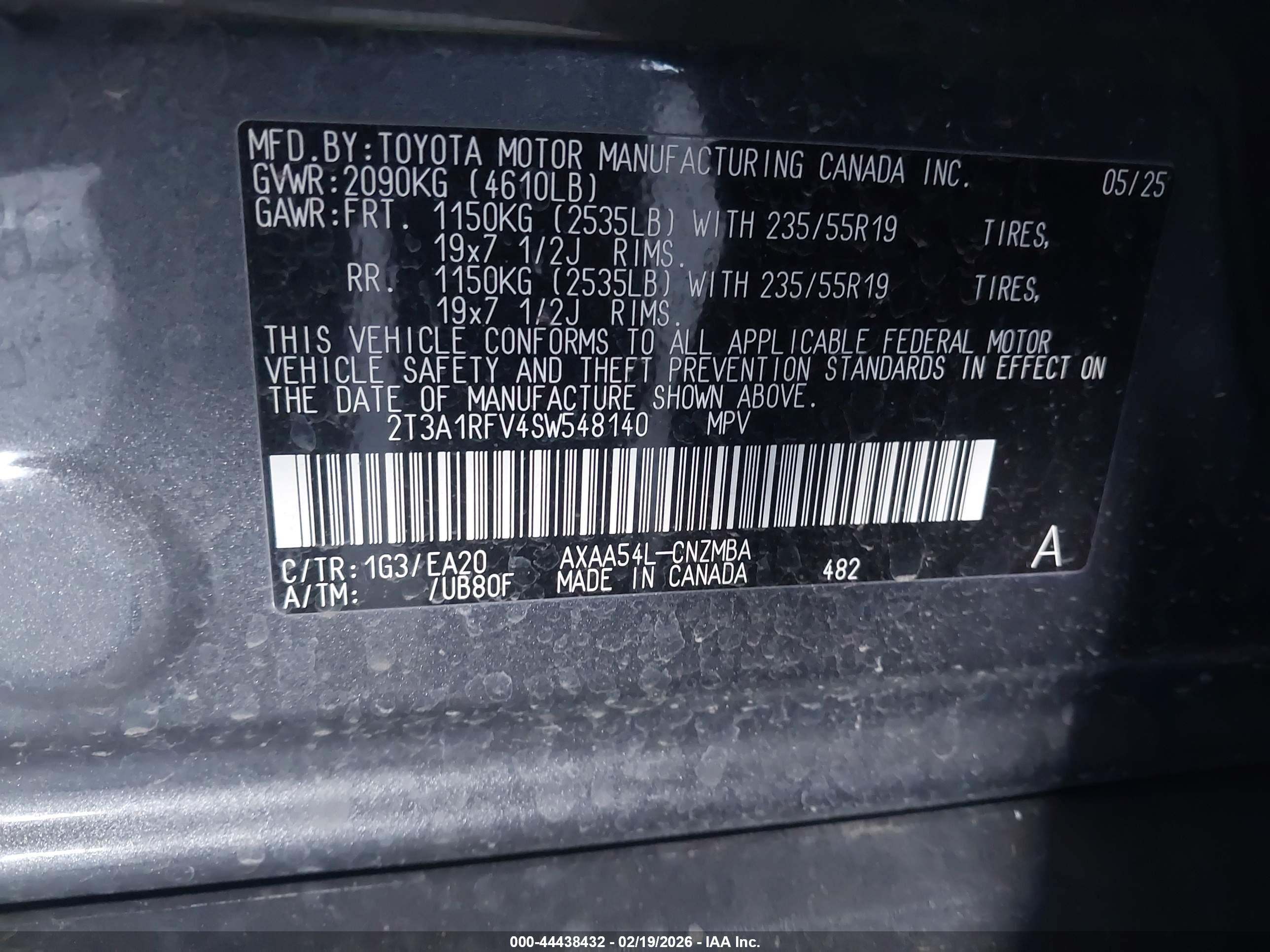 TOYOTA RAV4 image 9