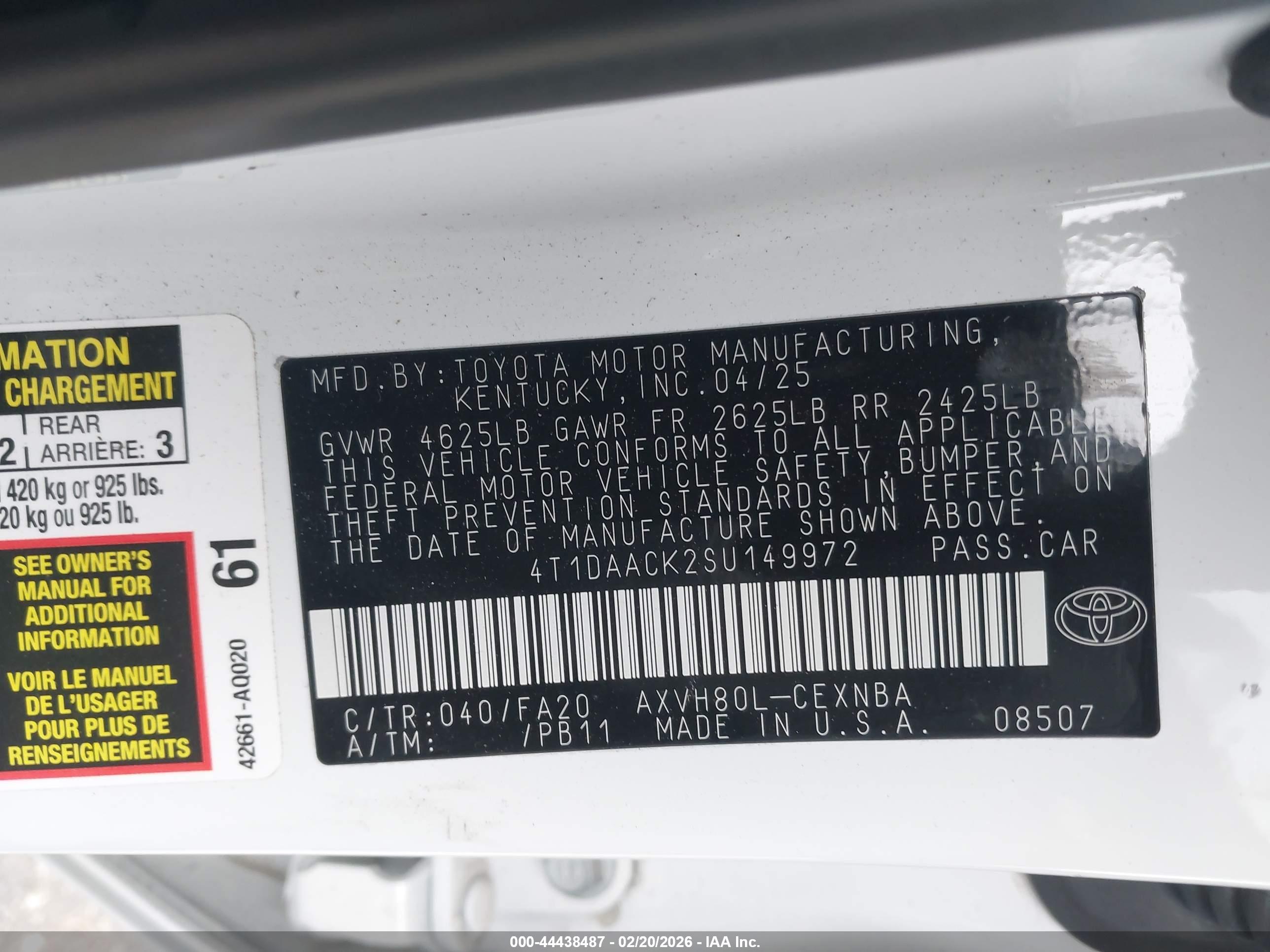 TOYOTA CAMRY image 9