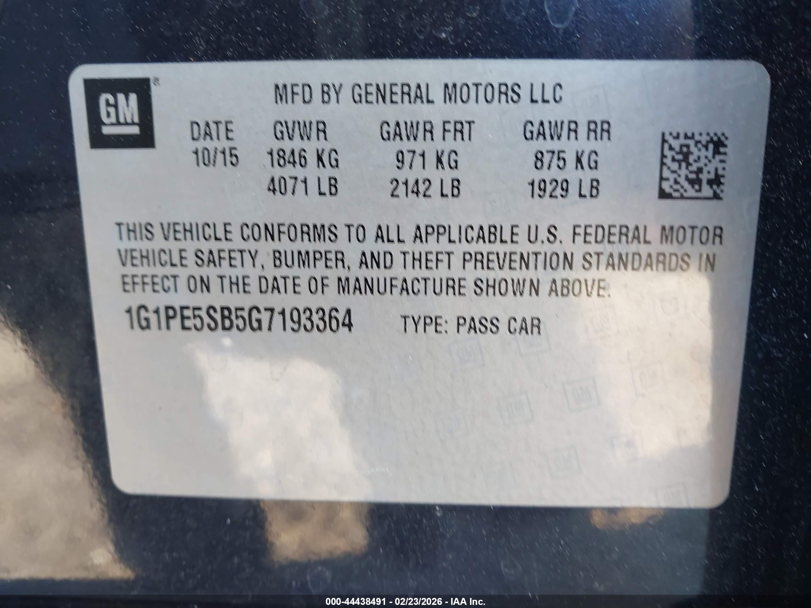 CHEVROLET CRUZE image 9