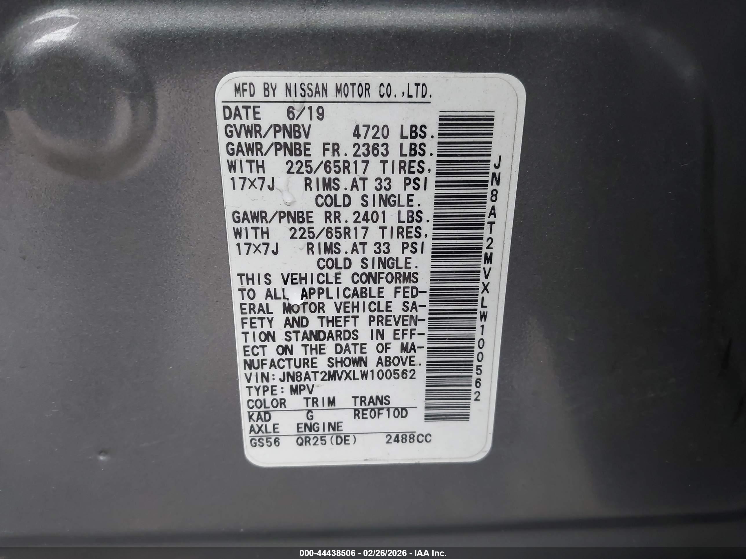 NISSAN ROGUE image 9