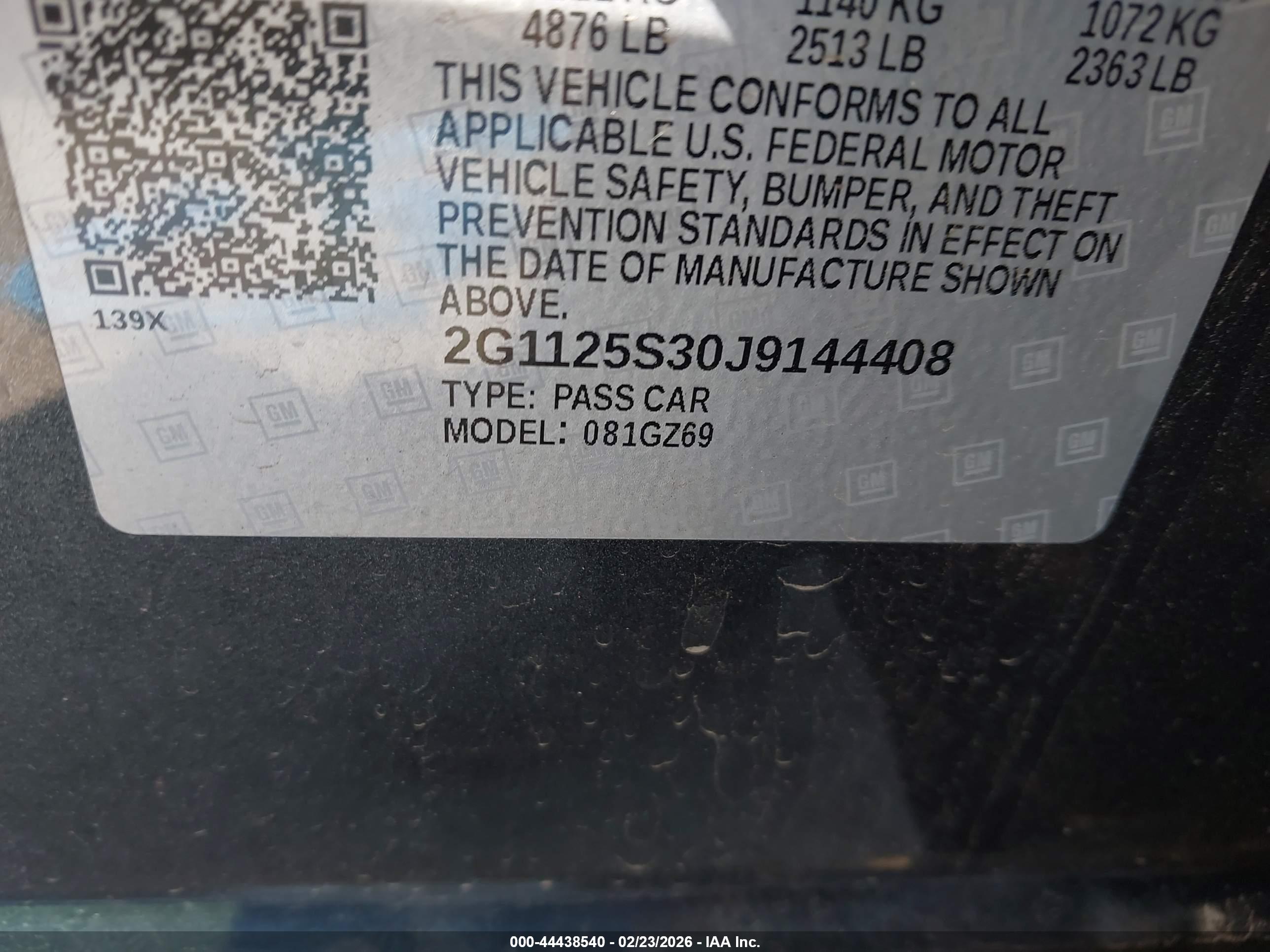 CHEVROLET IMPALA image 9