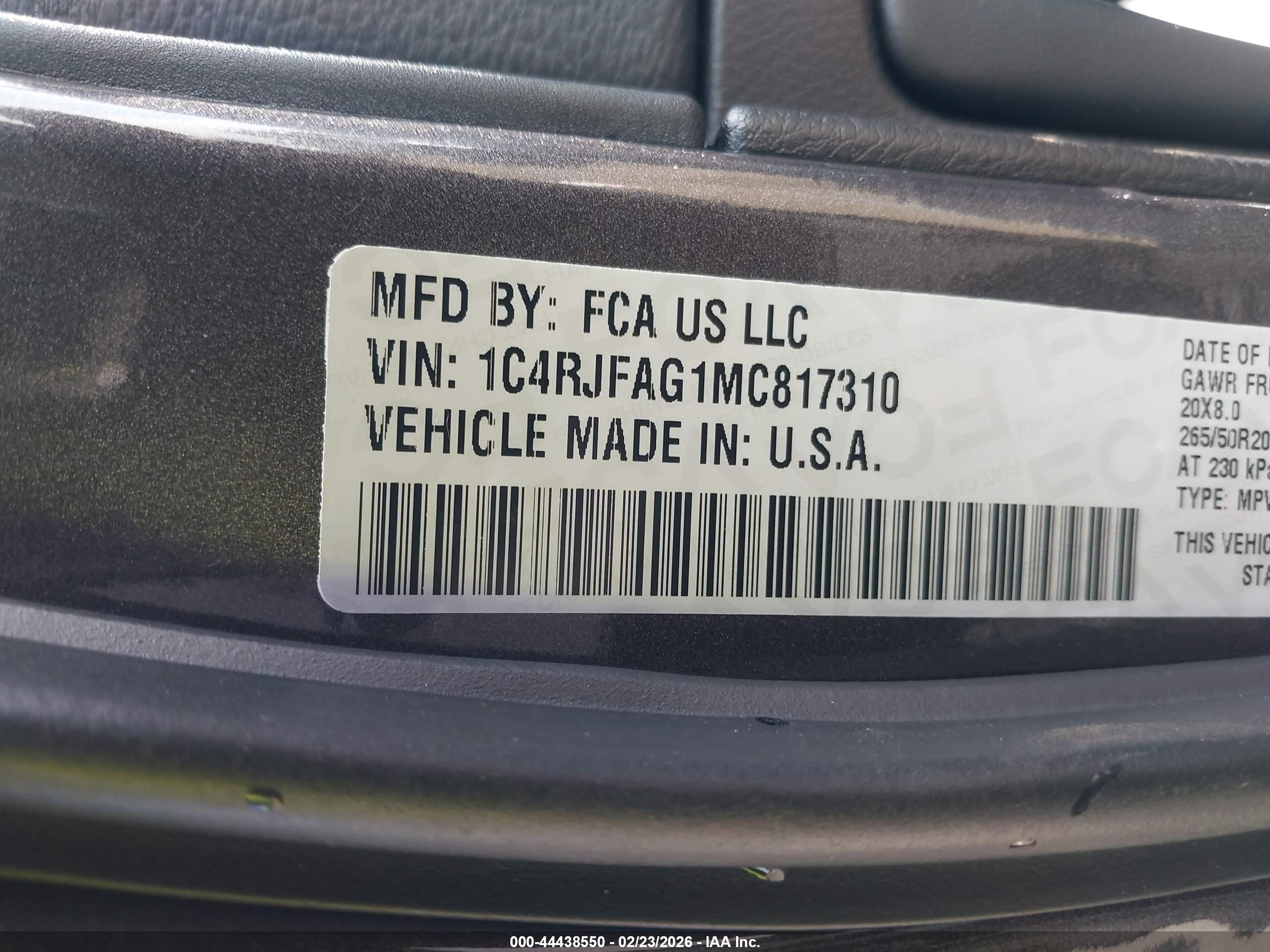 JEEP GRAND image 9
