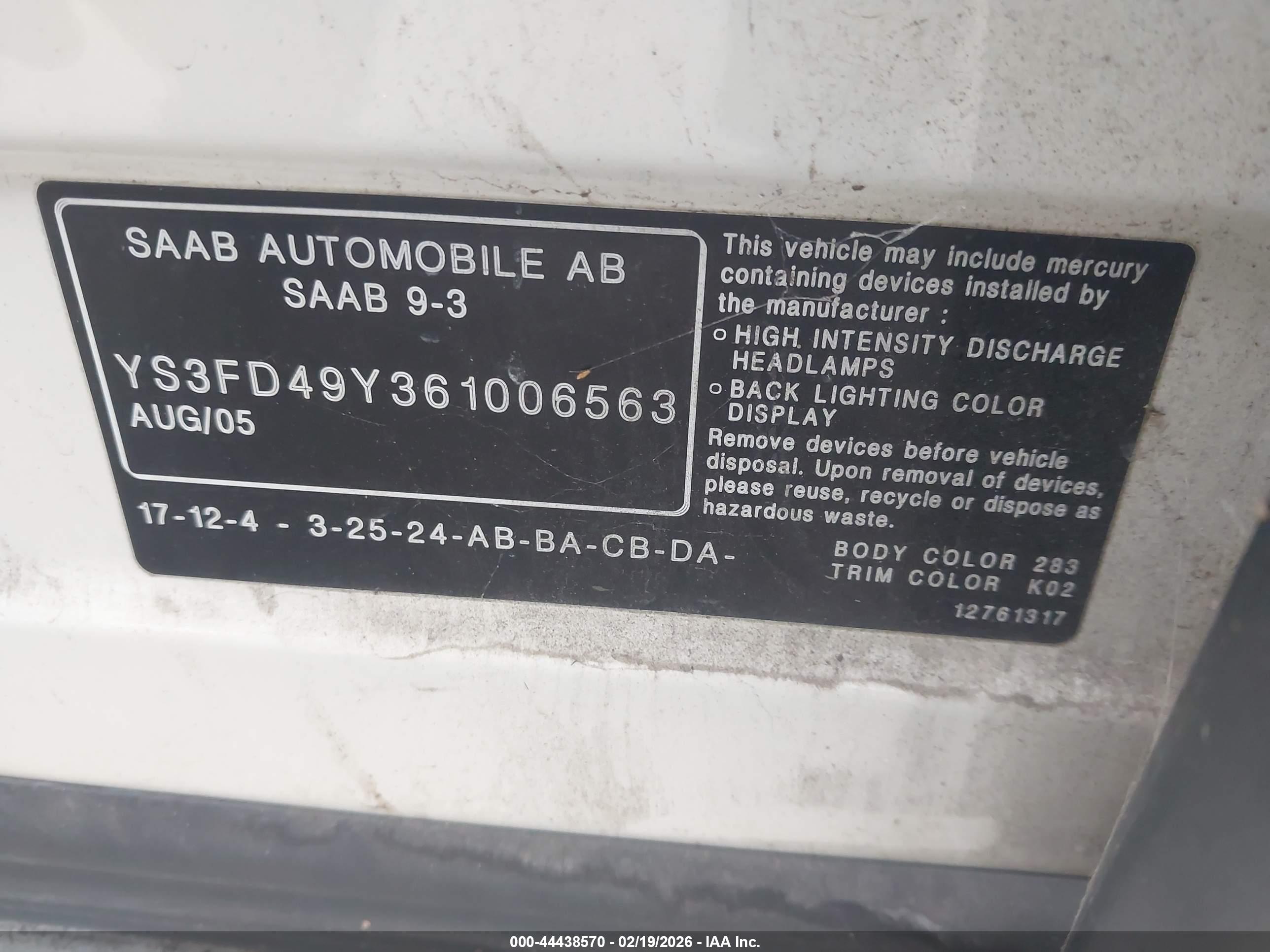 SAAB 9-3 image 9