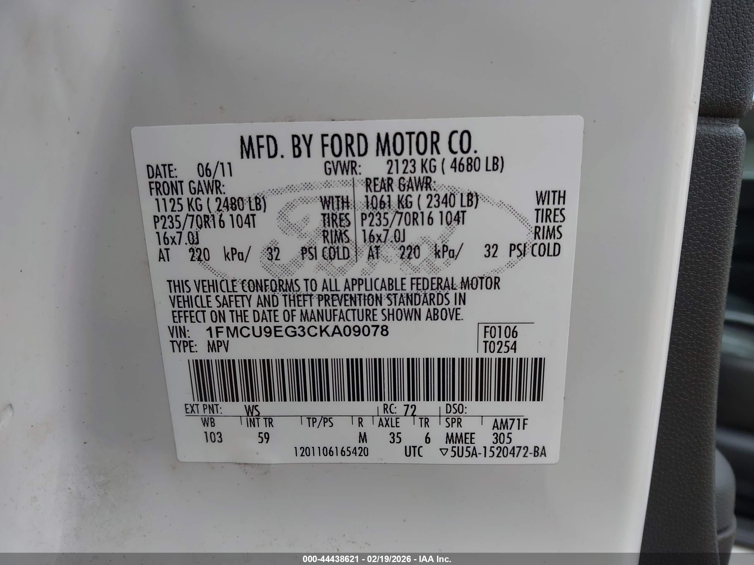 FORD ESCAPE image 9