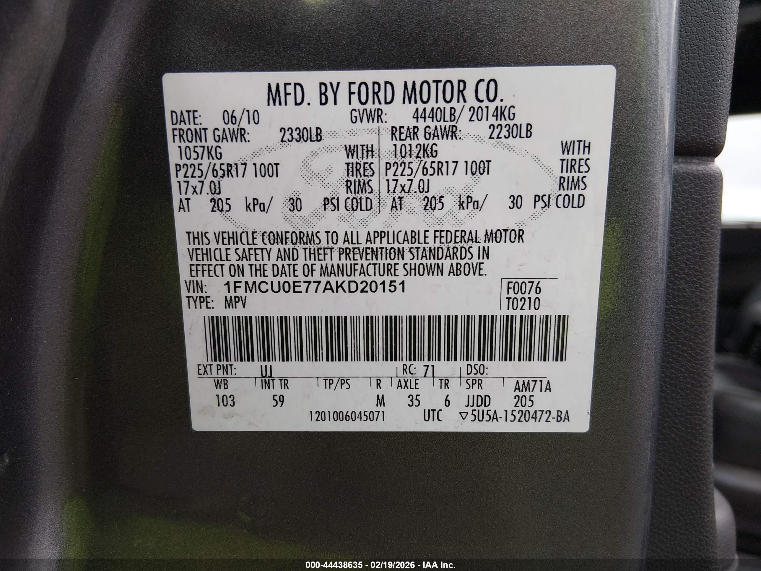 FORD ESCAPE image 9