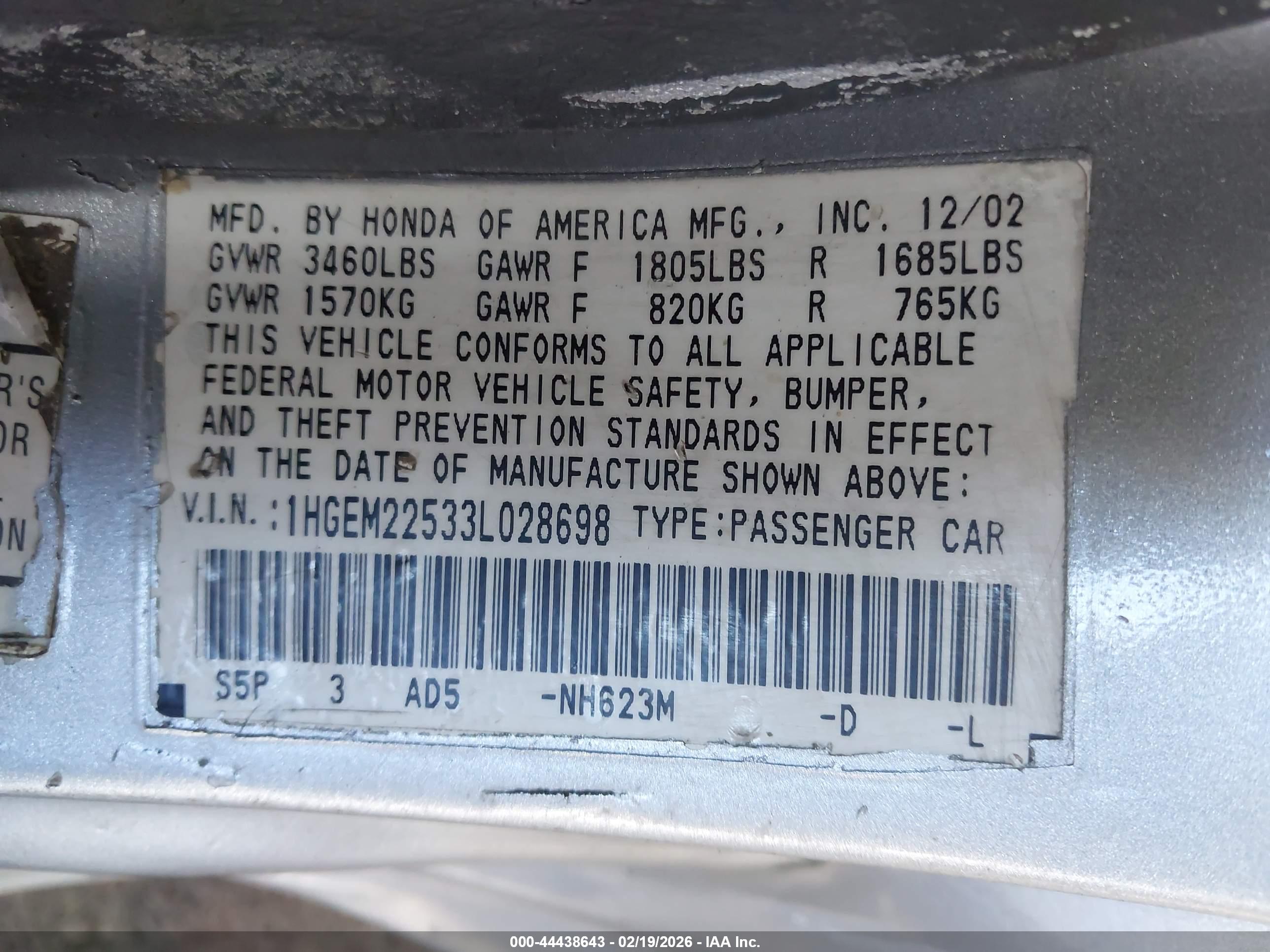 HONDA CIVIC image 9