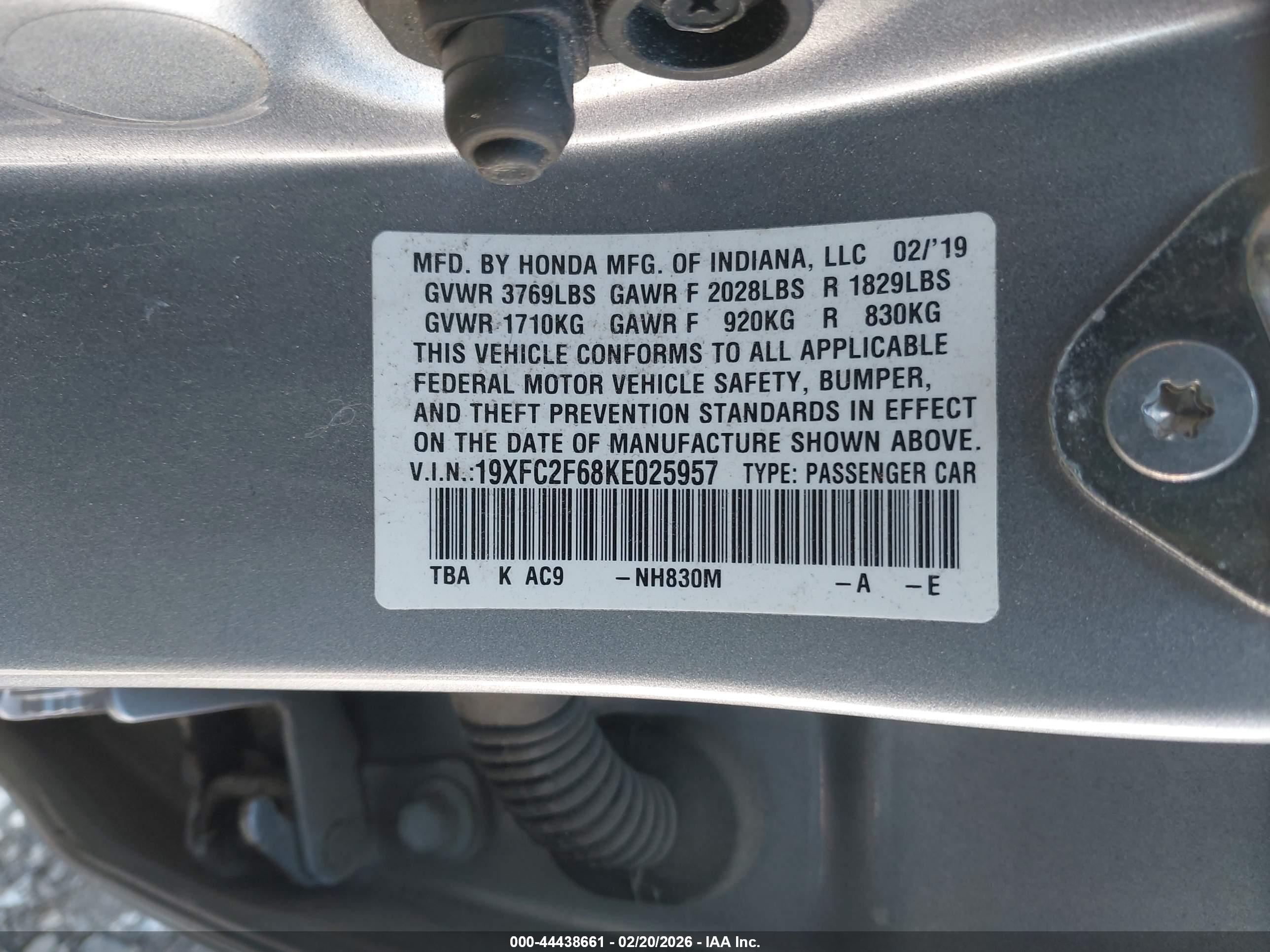 HONDA CIVIC image 9
