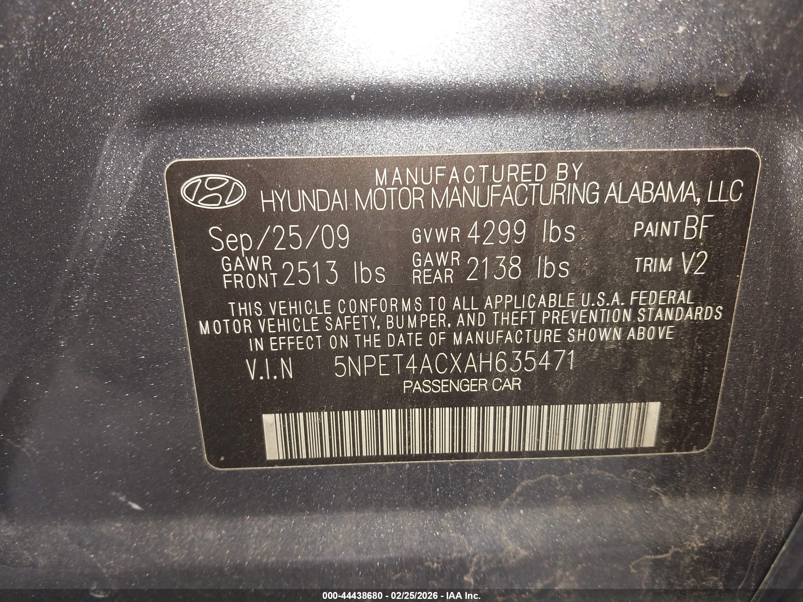 HYUNDAI SONATA image 9