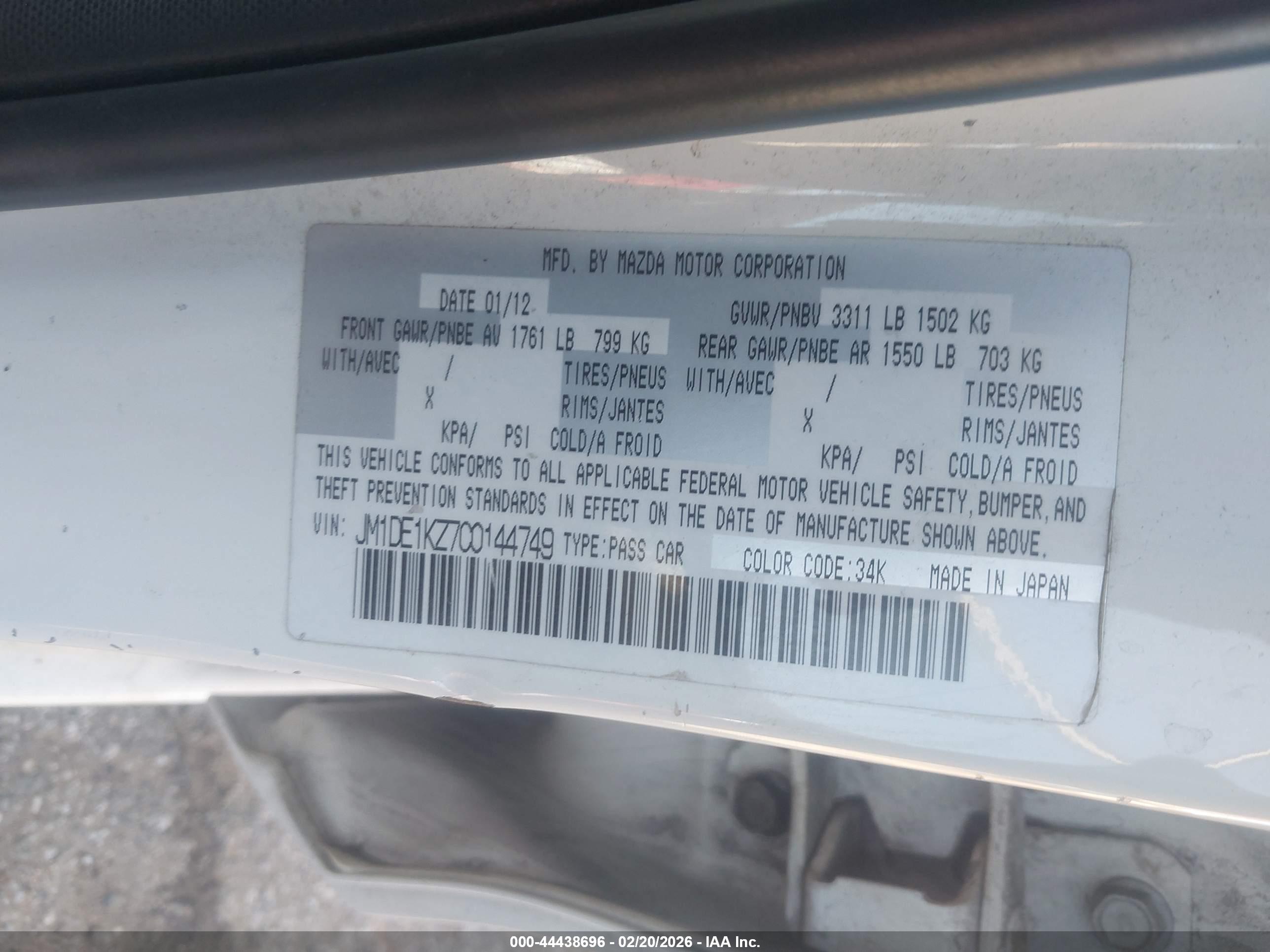MAZDA MAZDA2 image 9