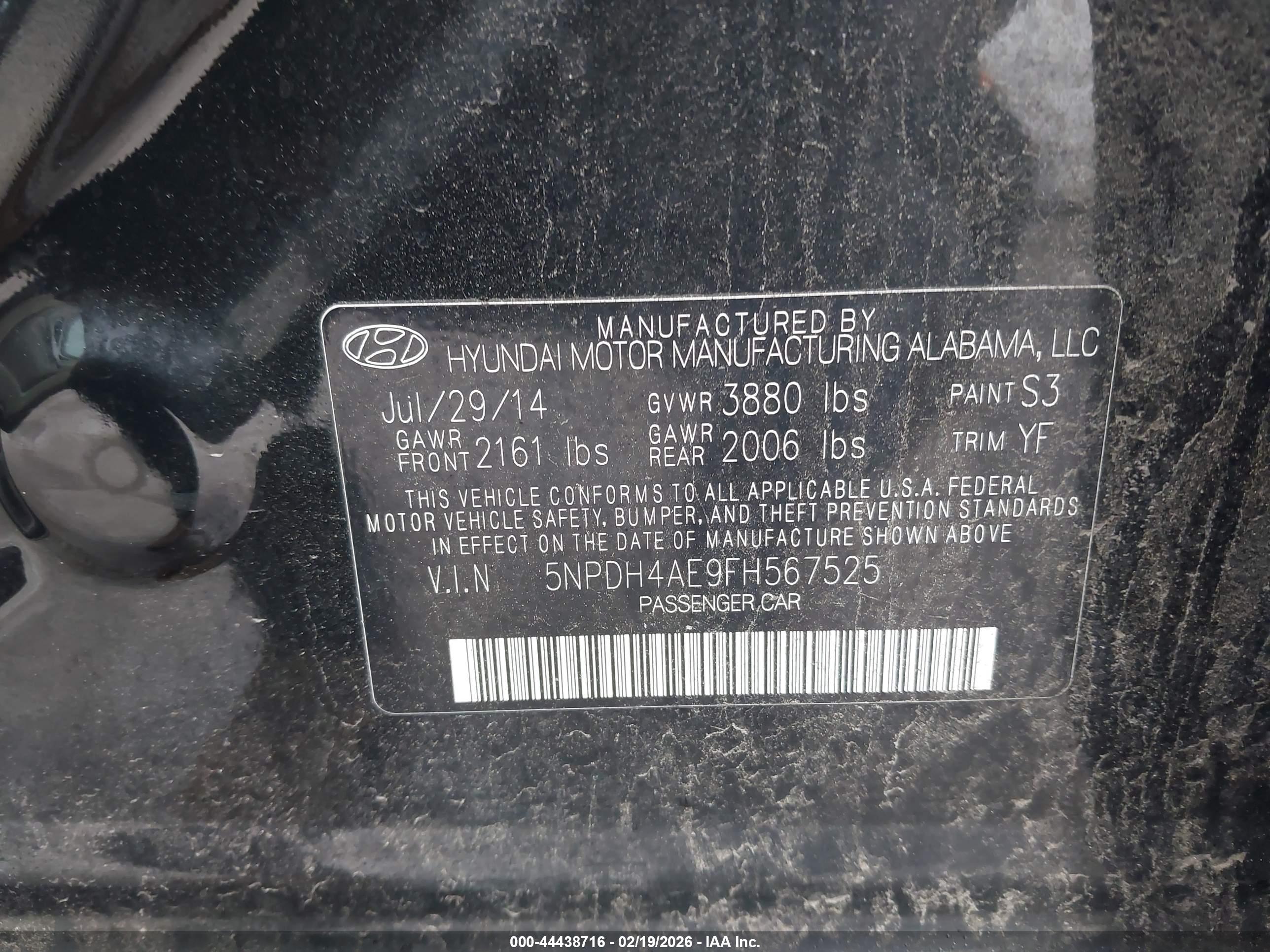HYUNDAI ELANTRA image 9