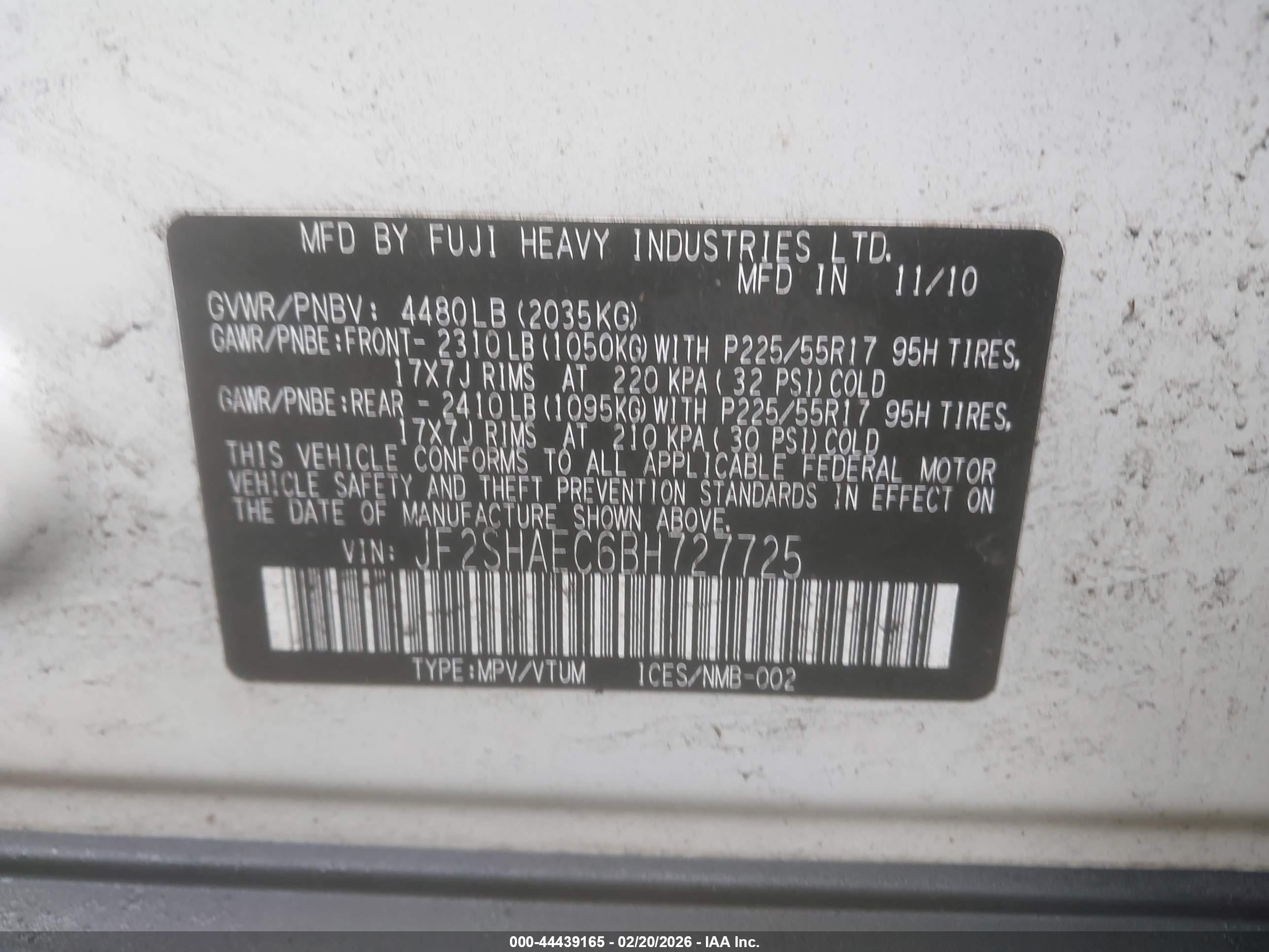 SUBARU FORESTER image 9