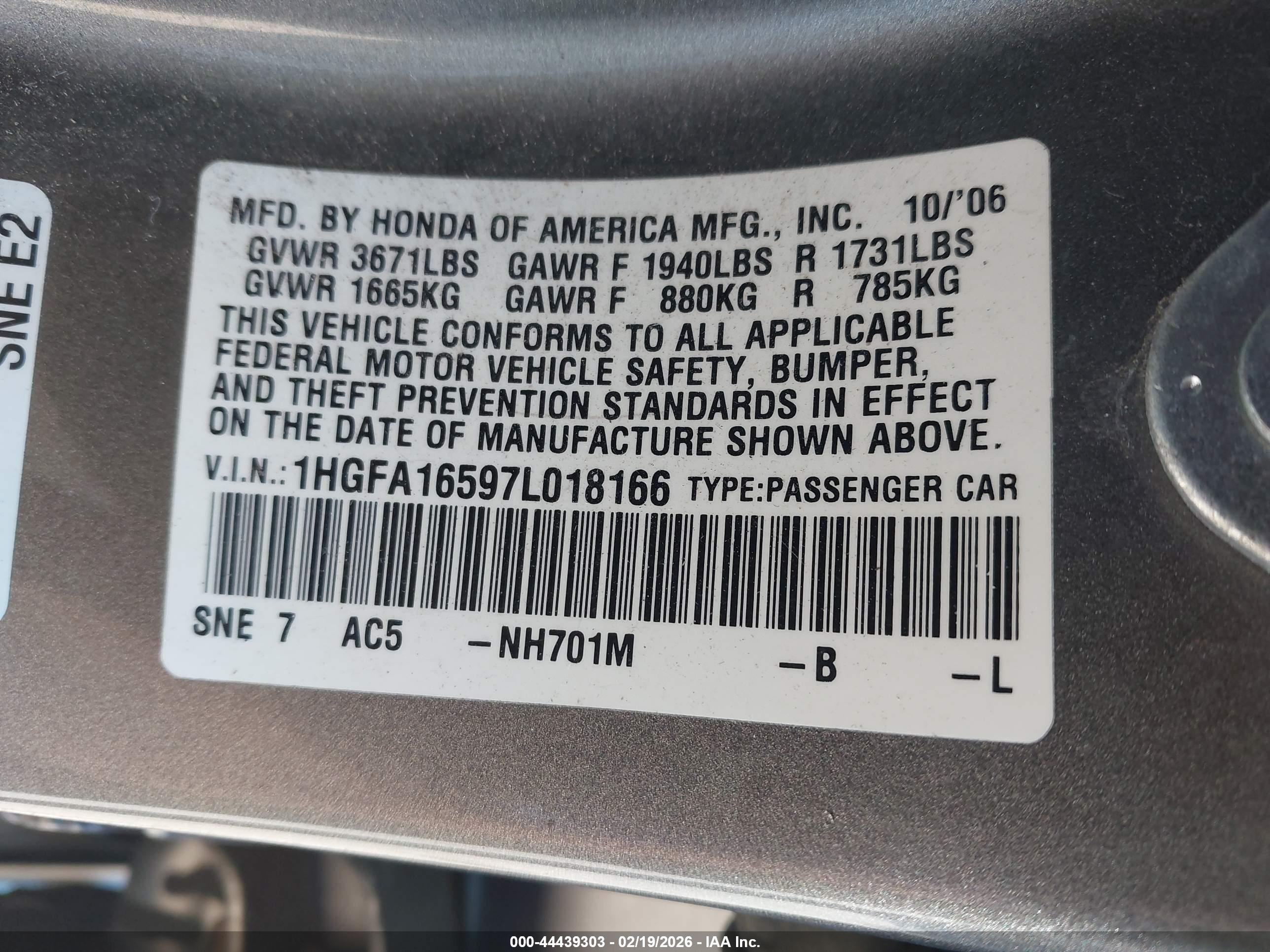 HONDA CIVIC image 9