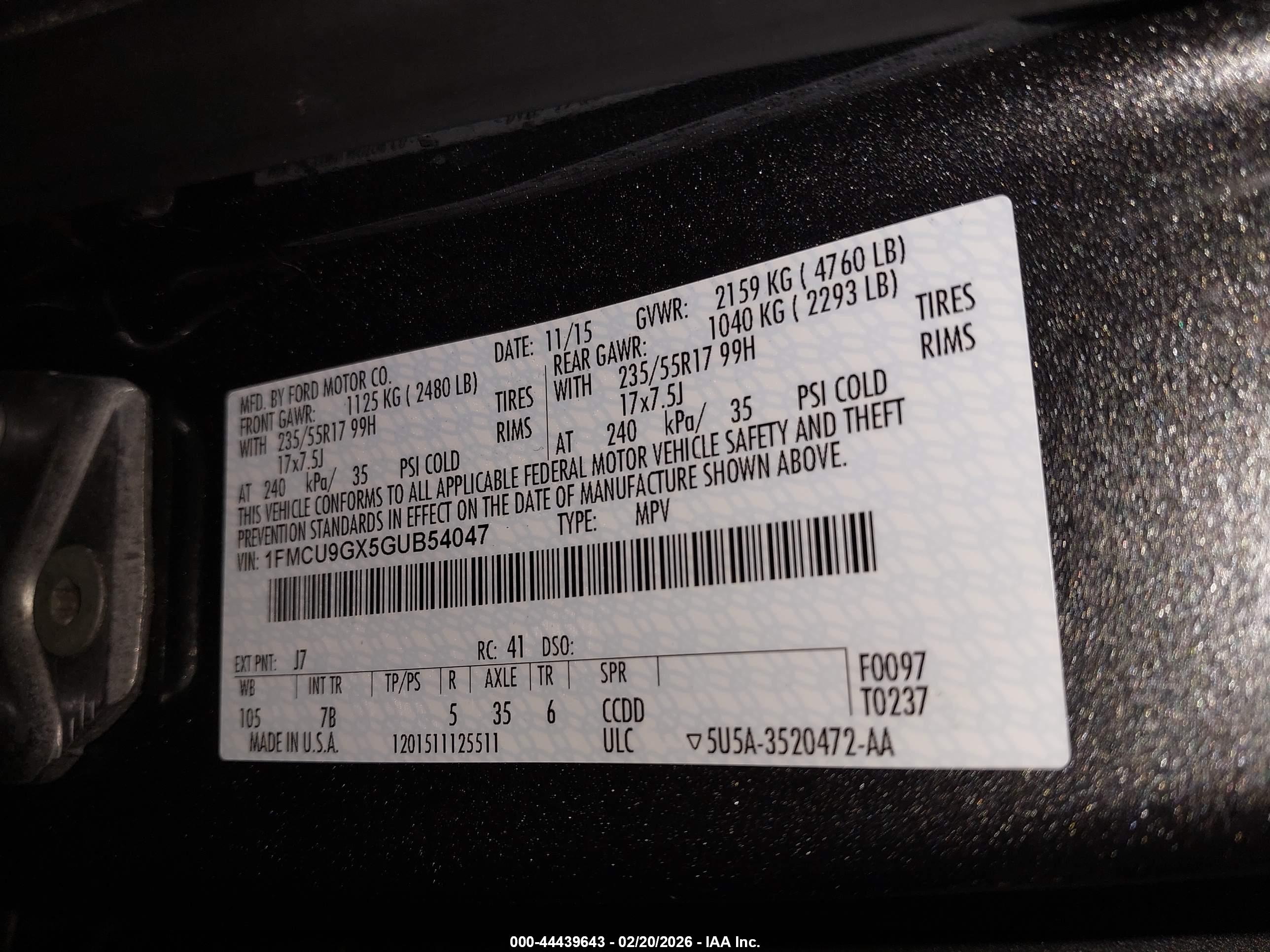 FORD ESCAPE image 9