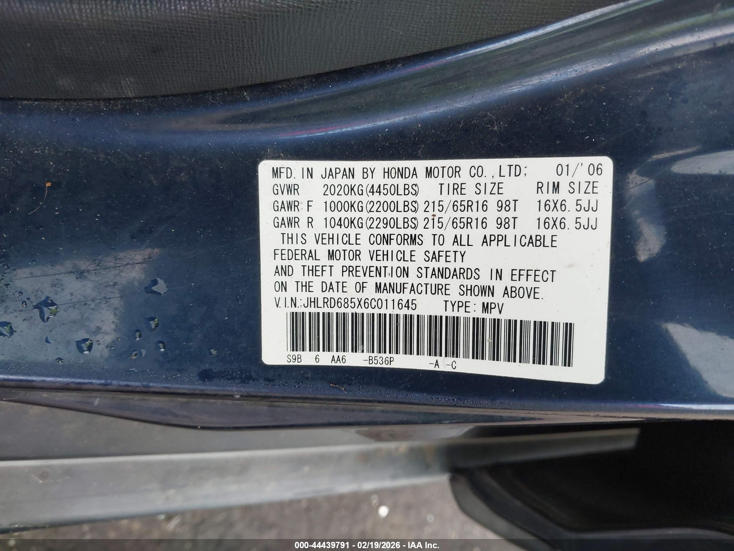 HONDA CR-V image 9
