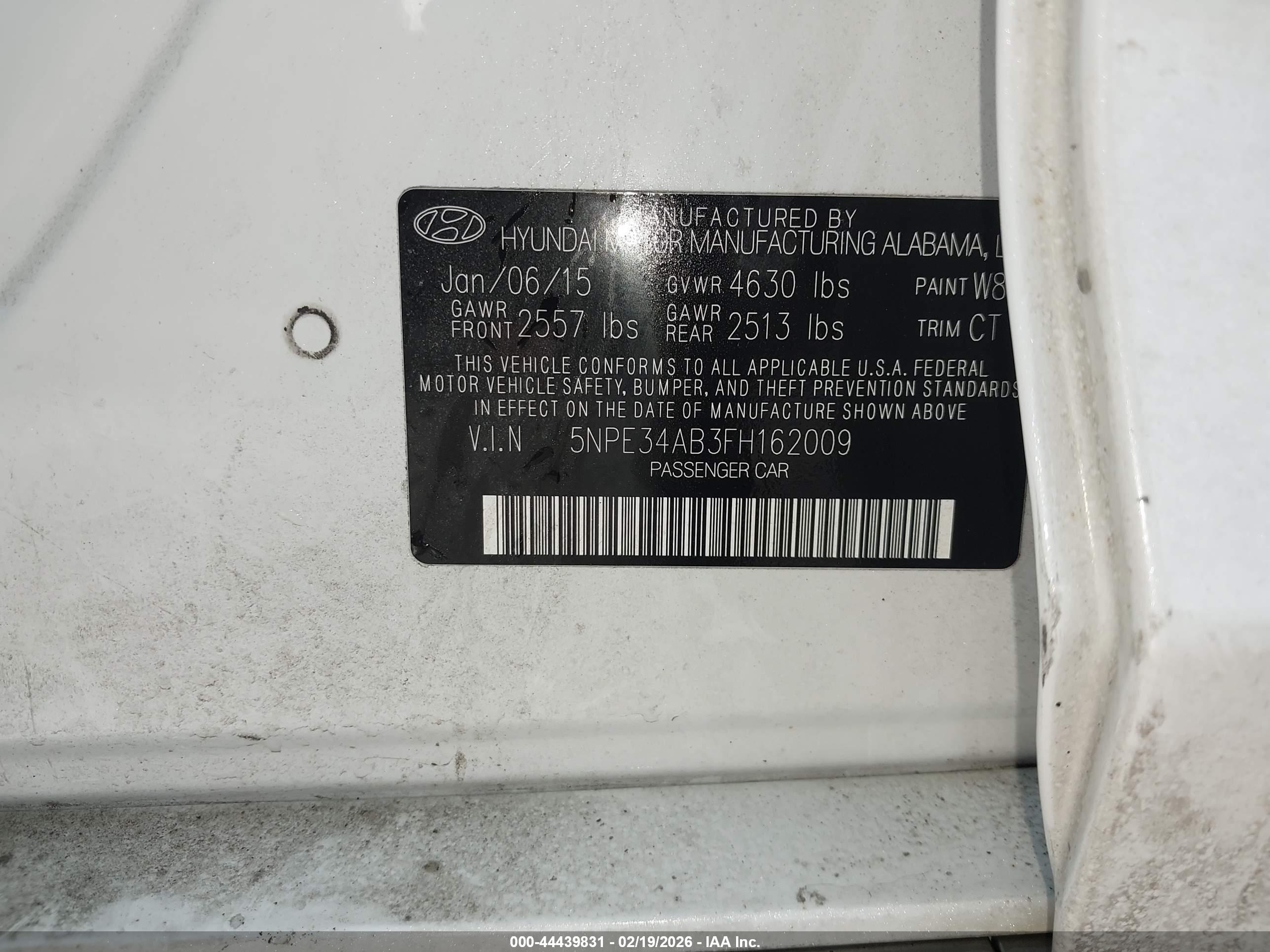 HYUNDAI SONATA image 9