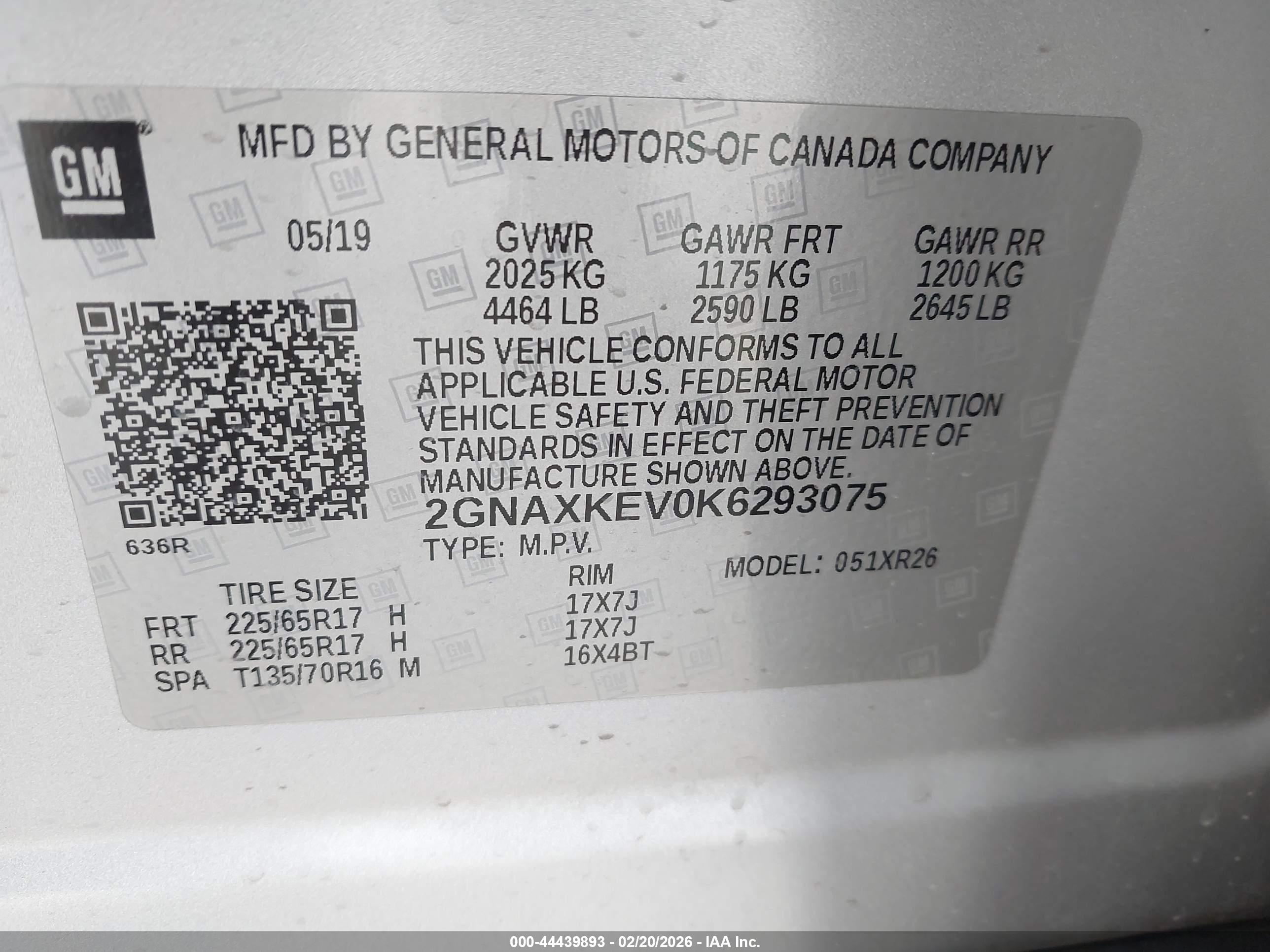 CHEVROLET EQUINOX image 9