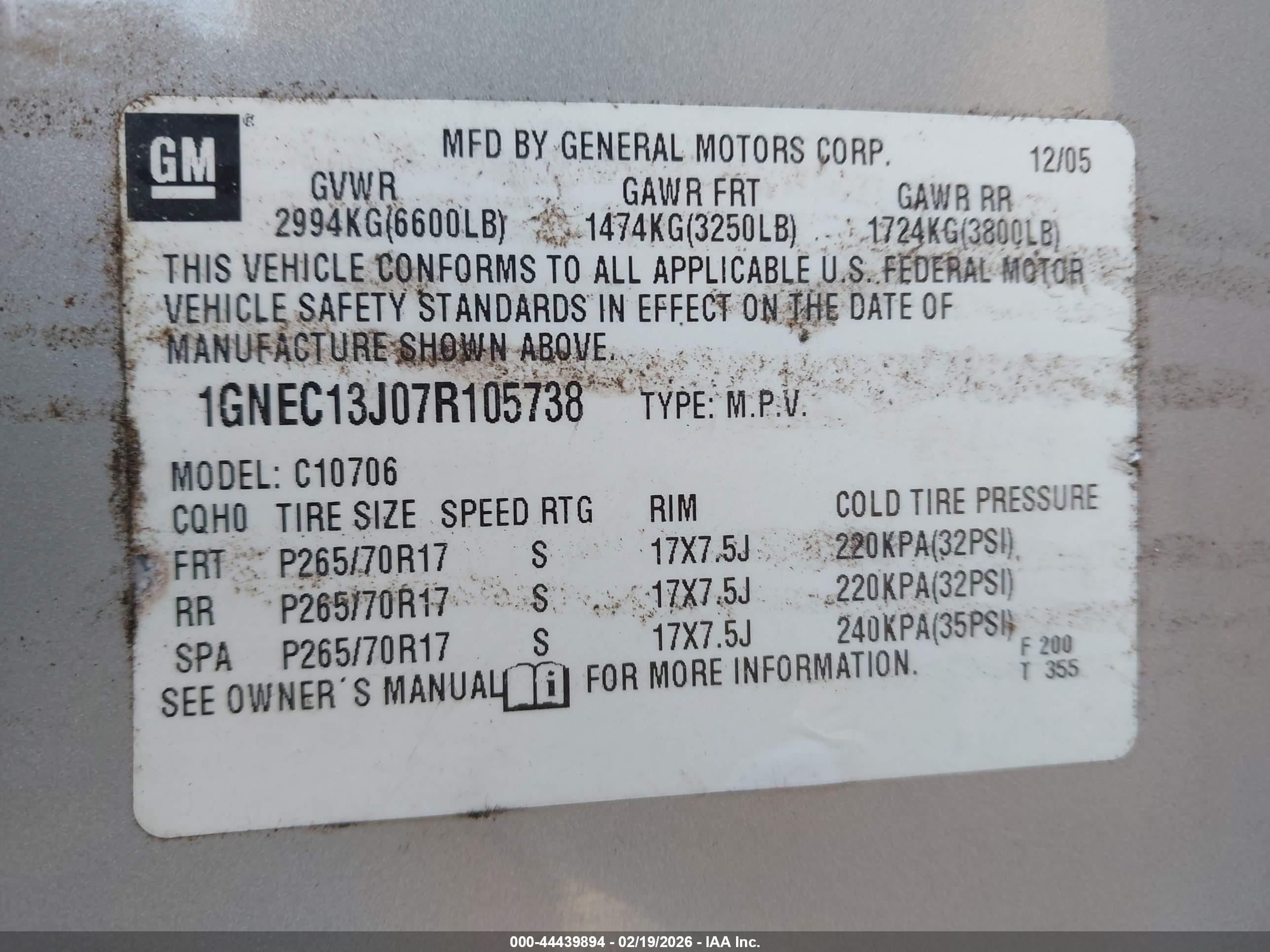 CHEVROLET TAHOE image 9