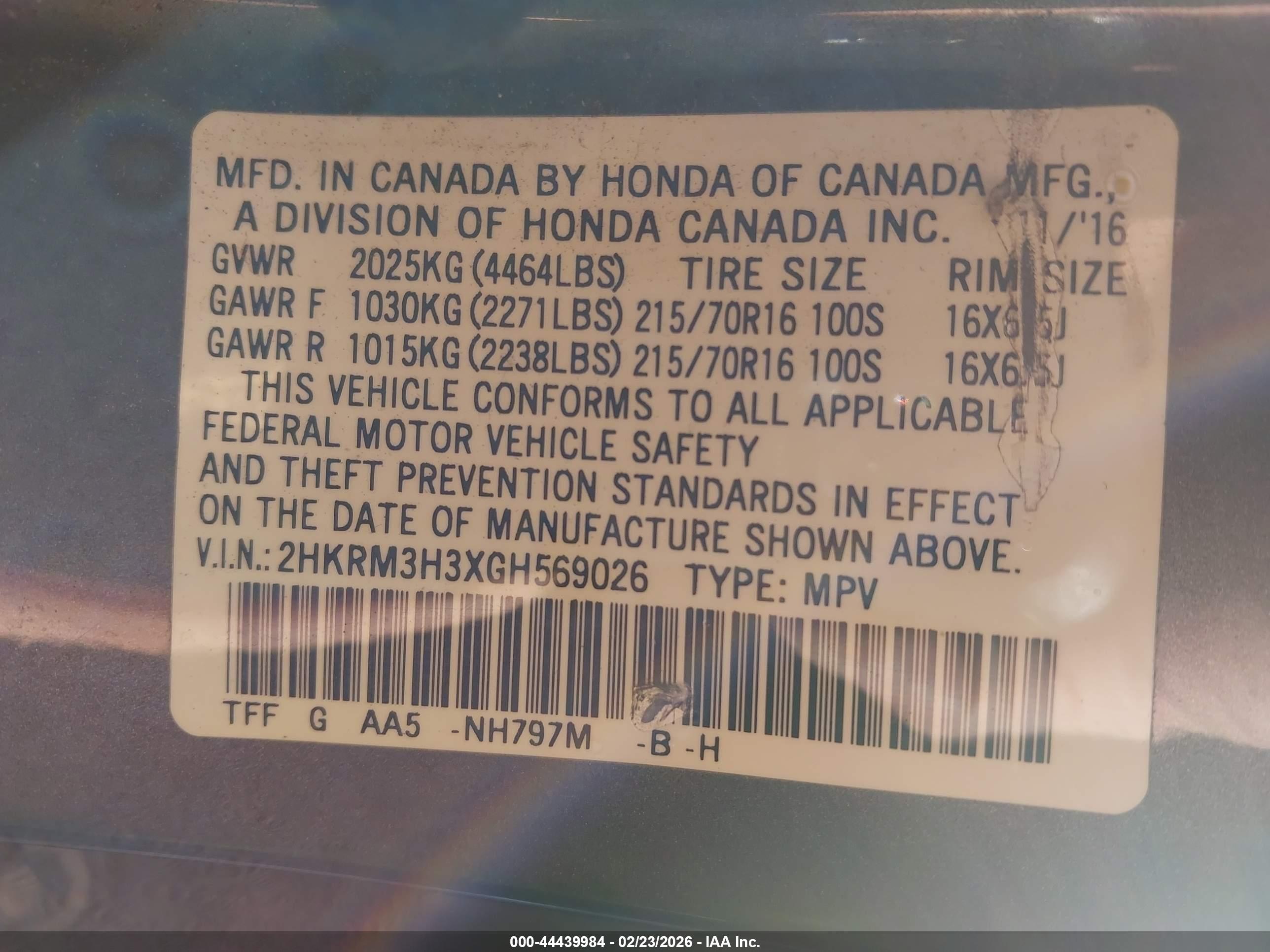 HONDA CR-V image 9