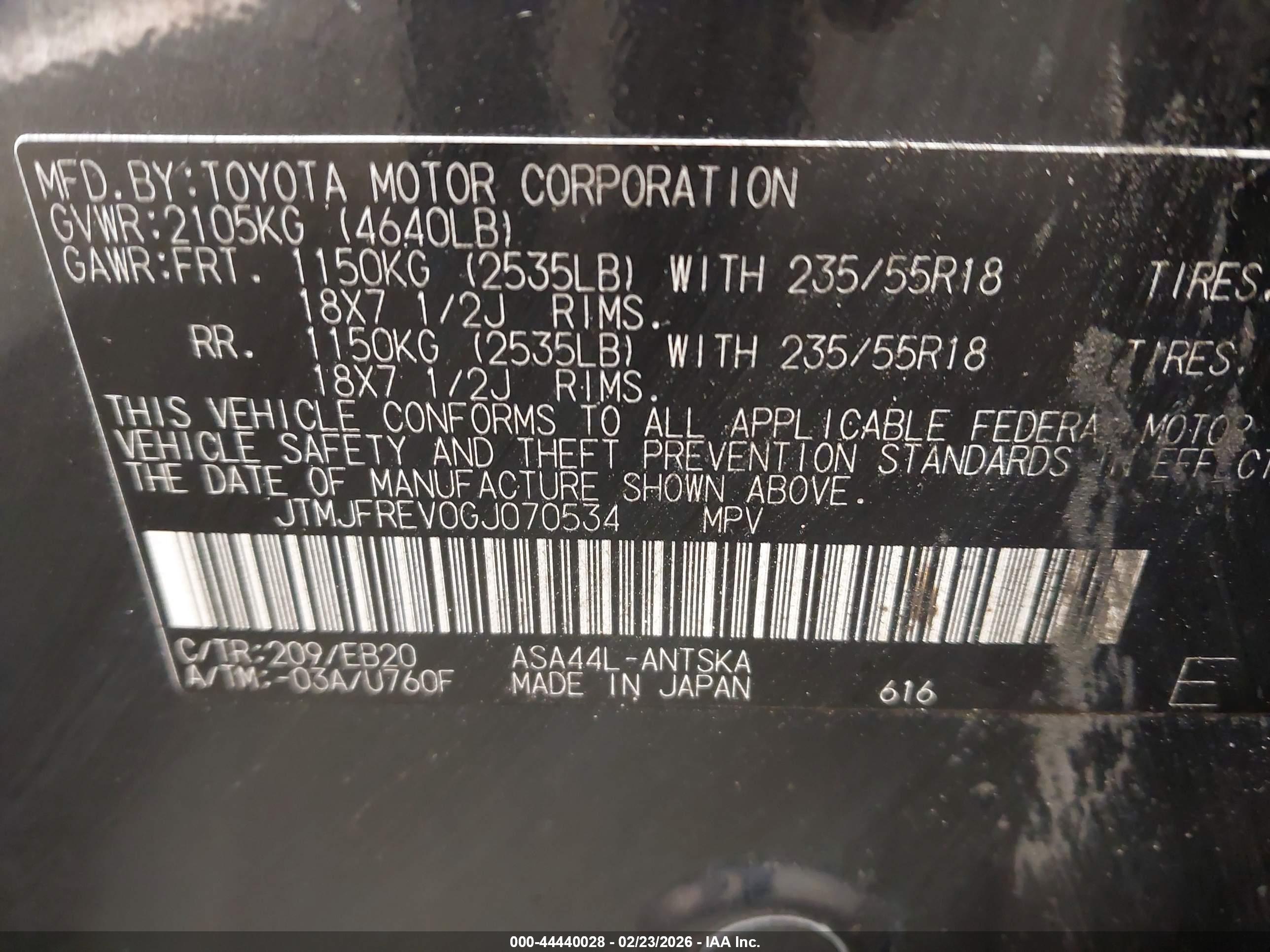 TOYOTA RAV4 image 9