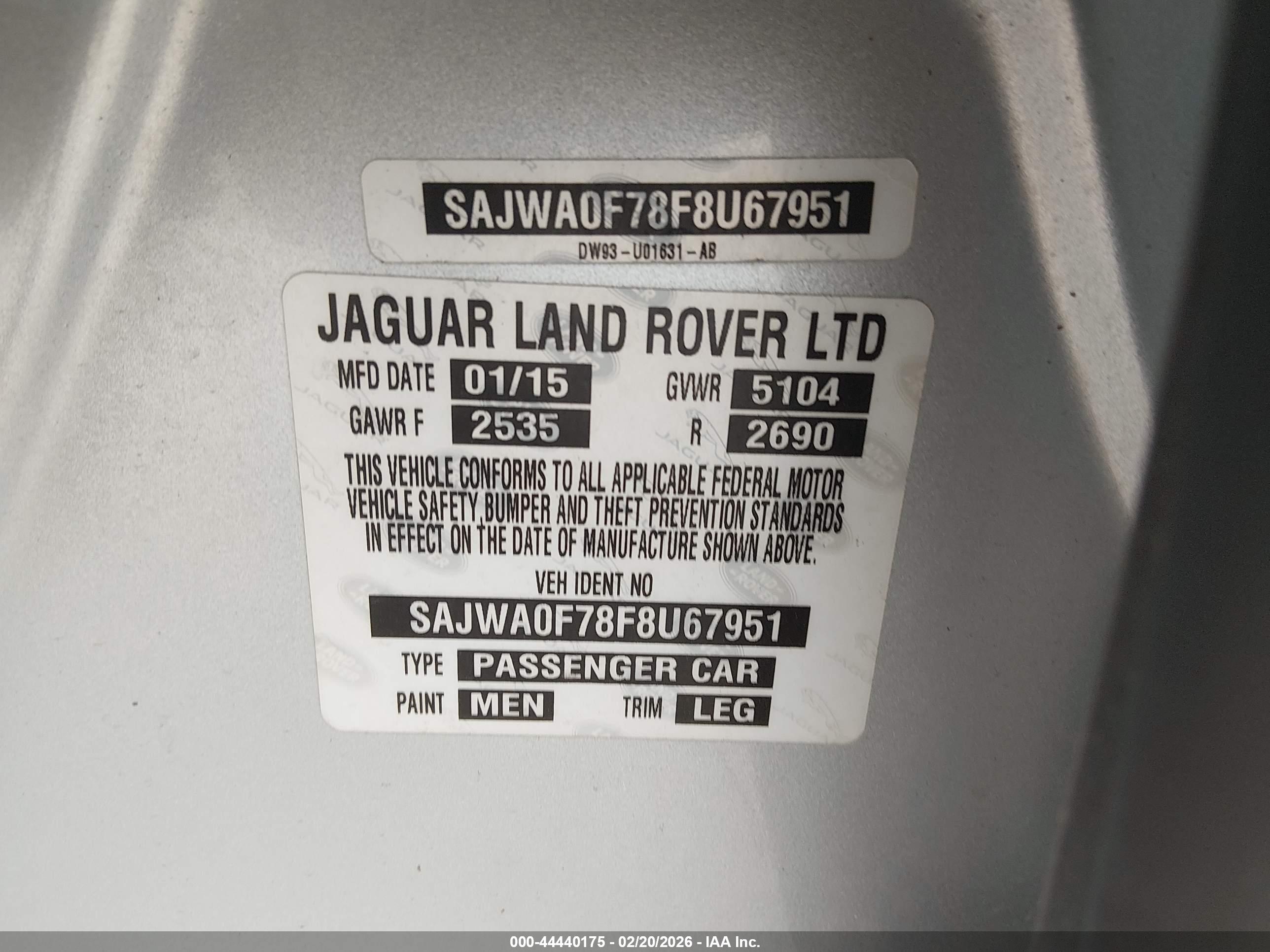 JAGUAR XF image 9