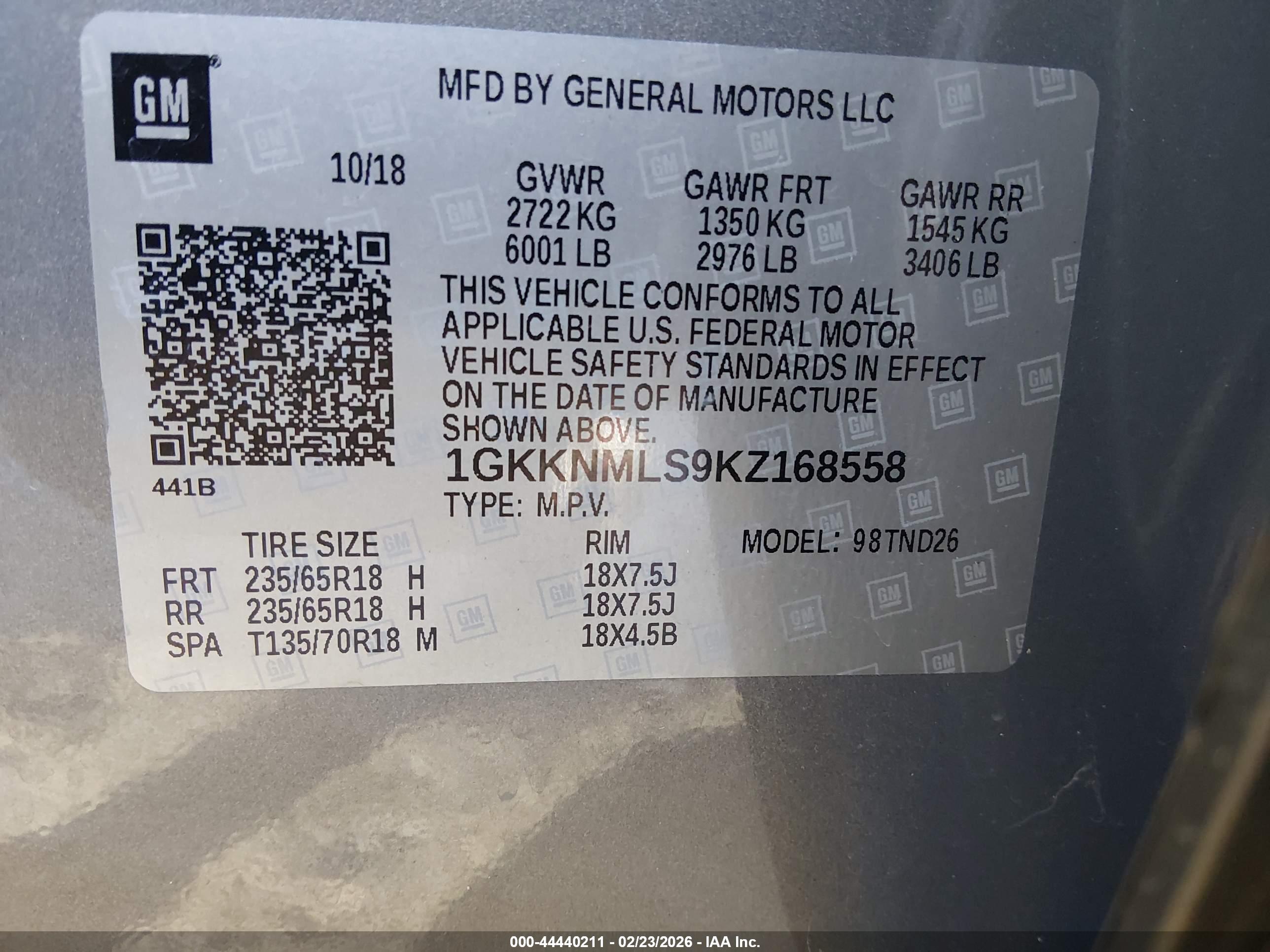 GMC ACADIA image 9