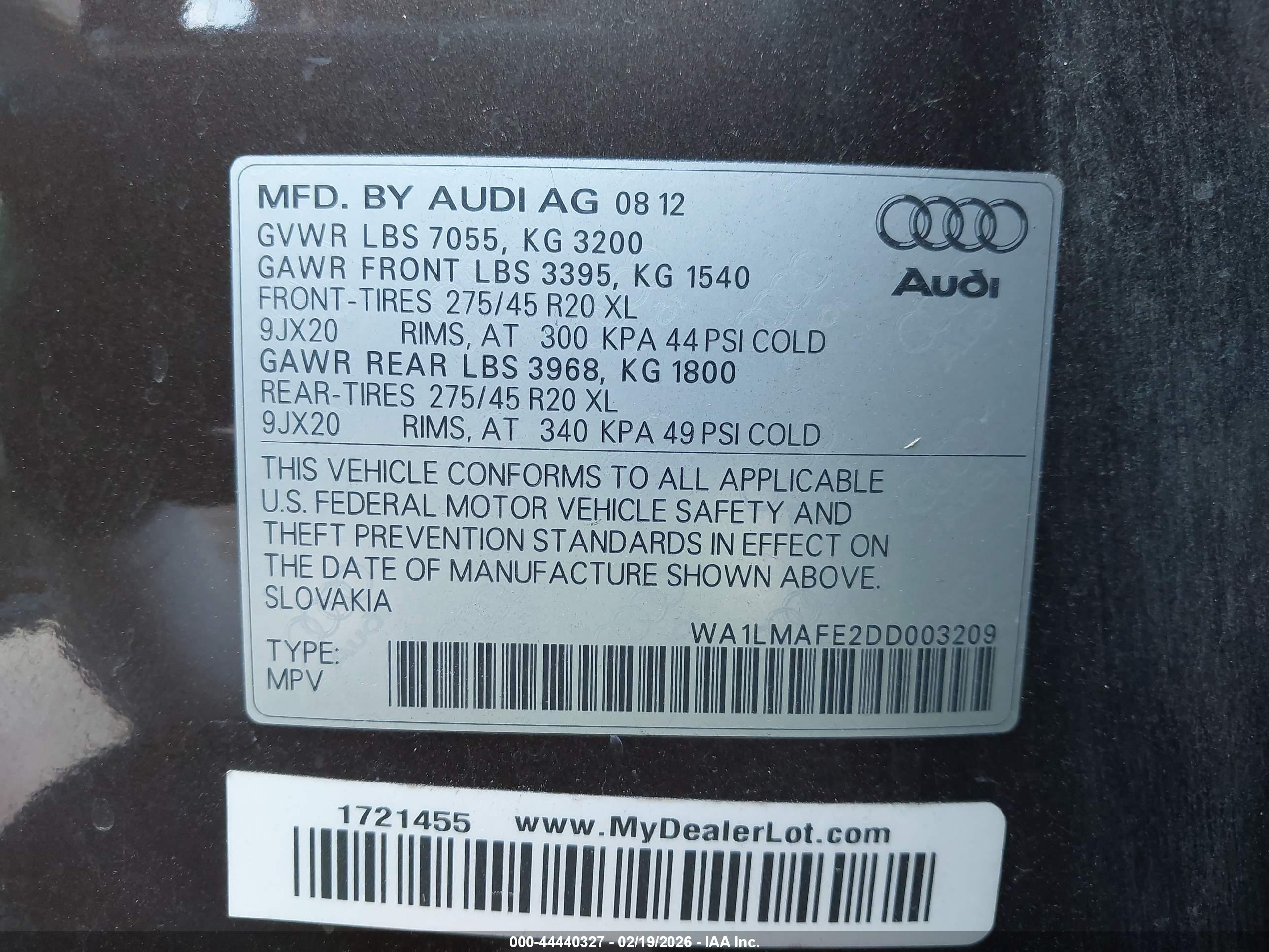 AUDI Q7 image 9