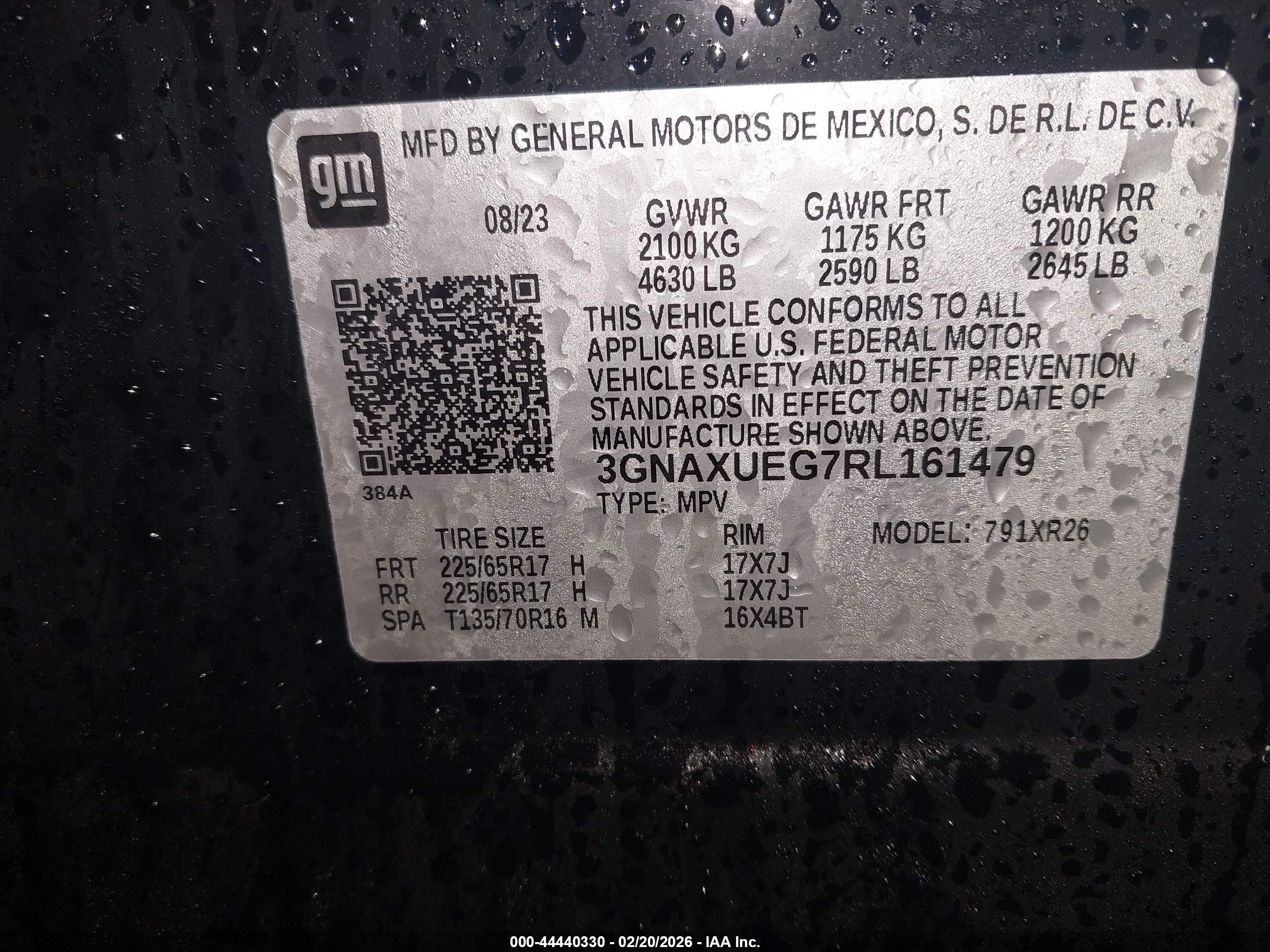 CHEVROLET EQUINOX image 9