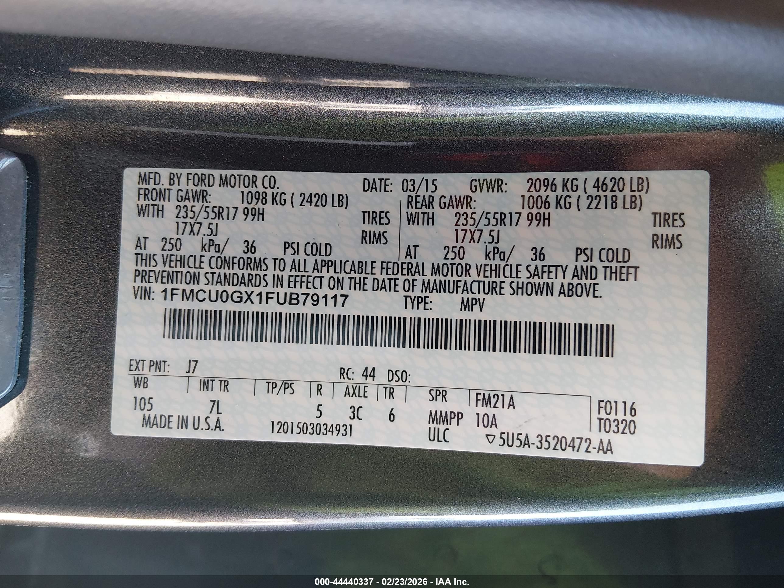 FORD ESCAPE image 9