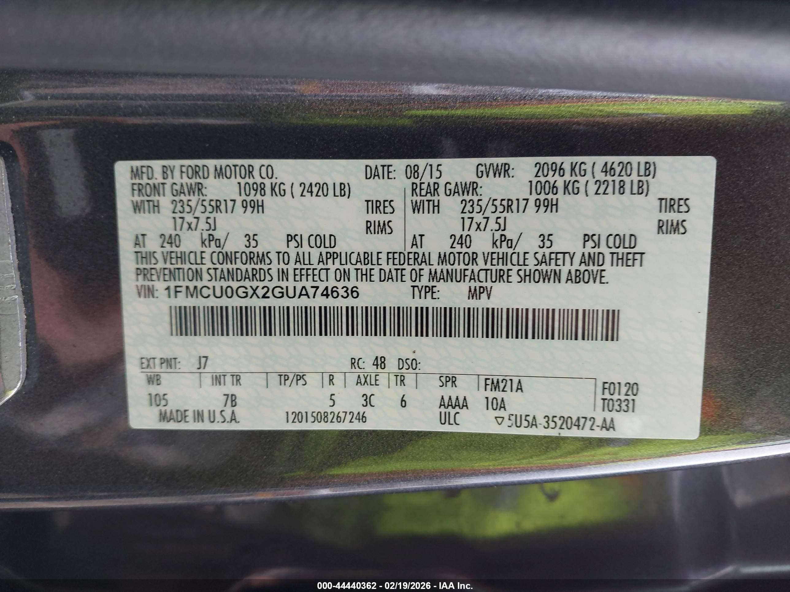 FORD ESCAPE image 9