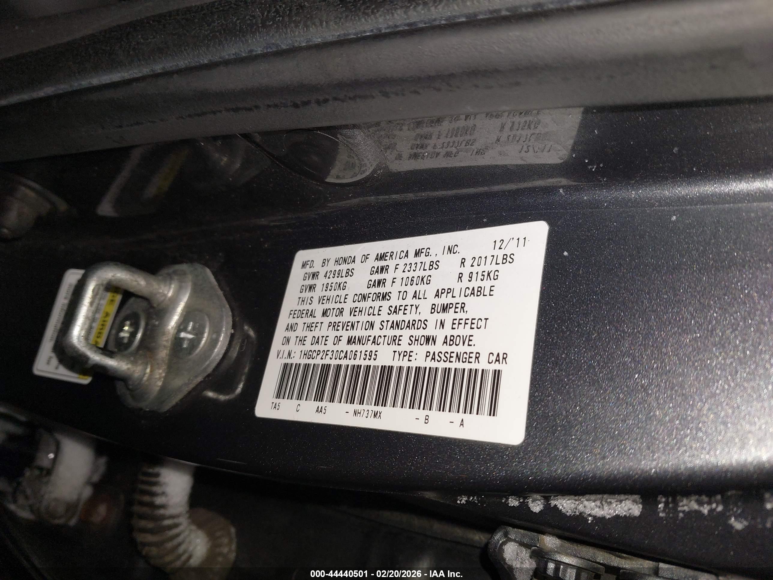HONDA ACCORD image 9