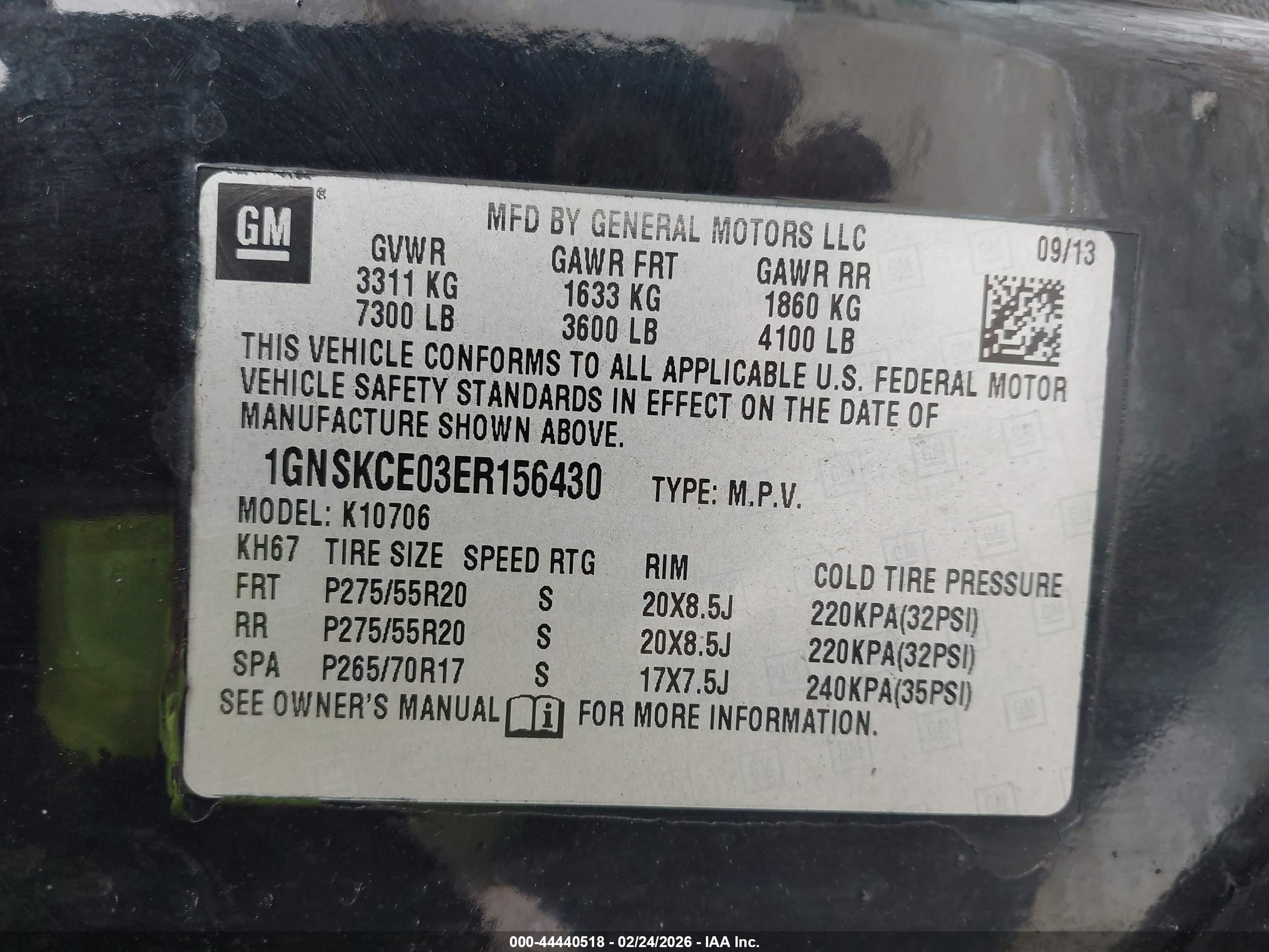 CHEVROLET TAHOE image 9