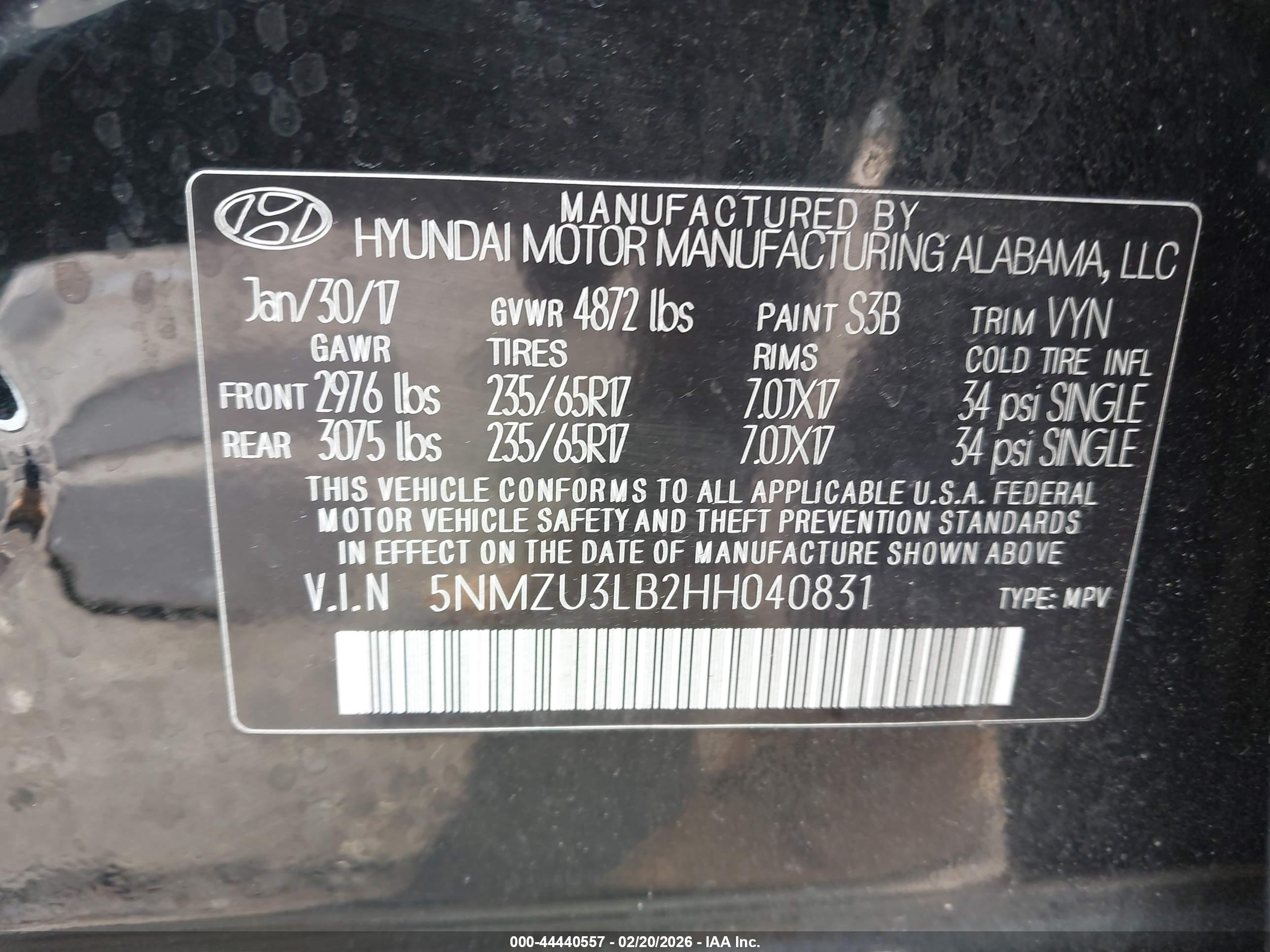 HYUNDAI SANTA image 9